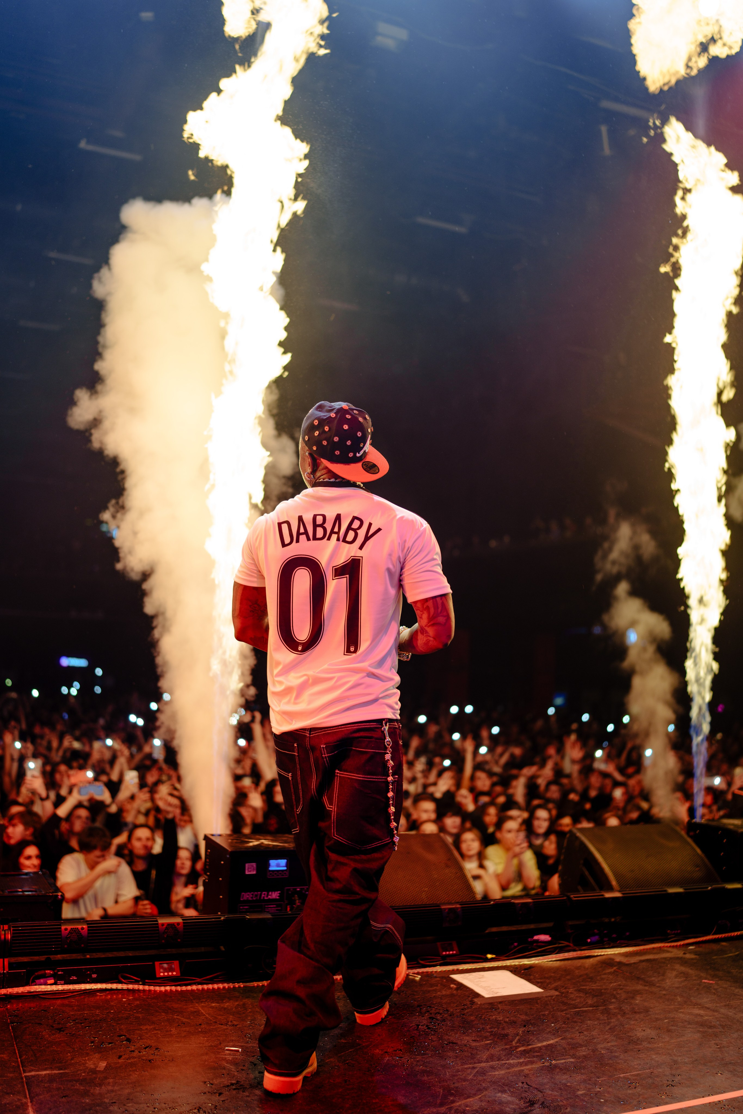 DaBaby в Москве в VK STADIUM. Репортажный фотограф Москва Сергей Дружинин
