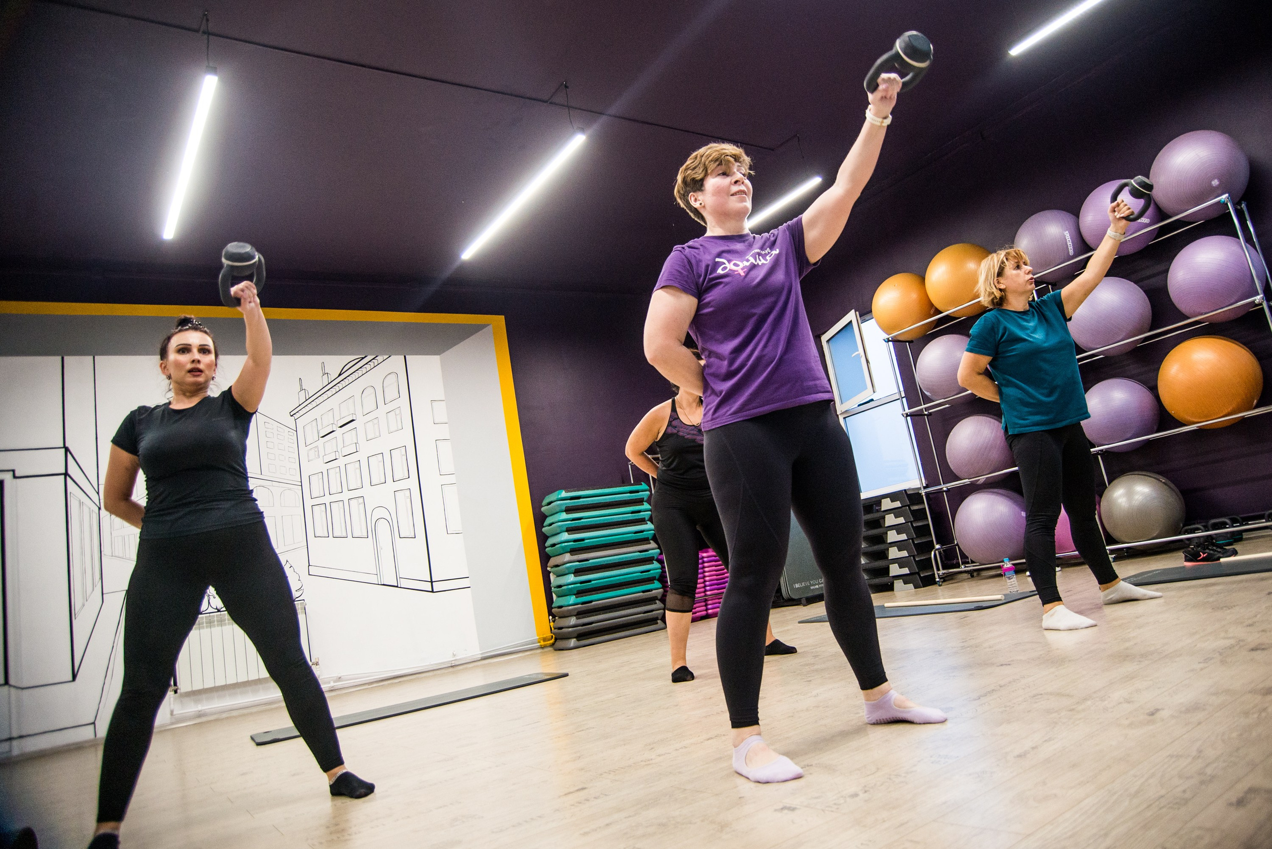 Женский фитнес клуб «Донна». Фотограф Медведева Полина