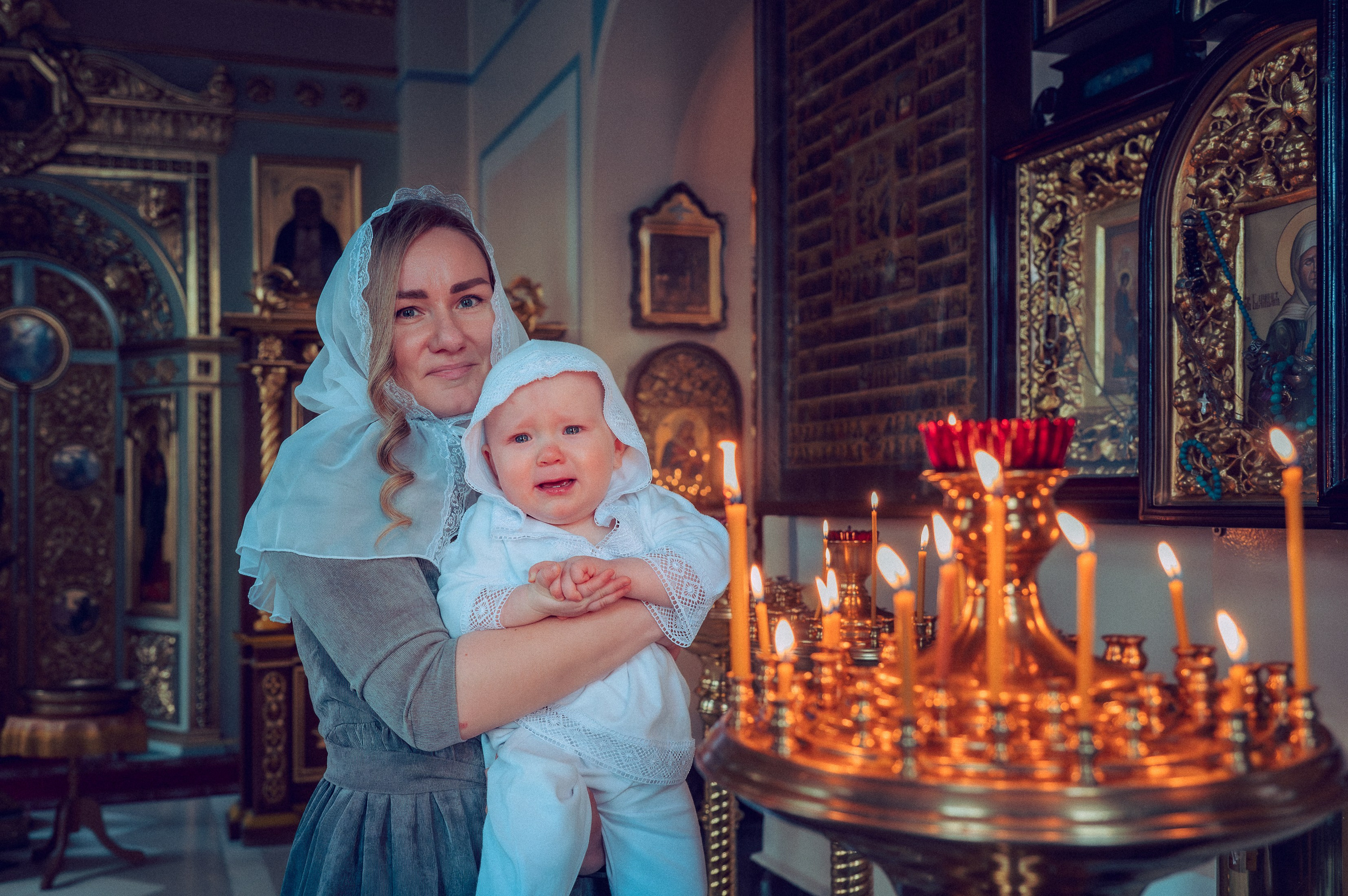 Фотограф крещения: Москва, Одинцово. Семейный фотограф Руслан Каримов Одинцово Москва