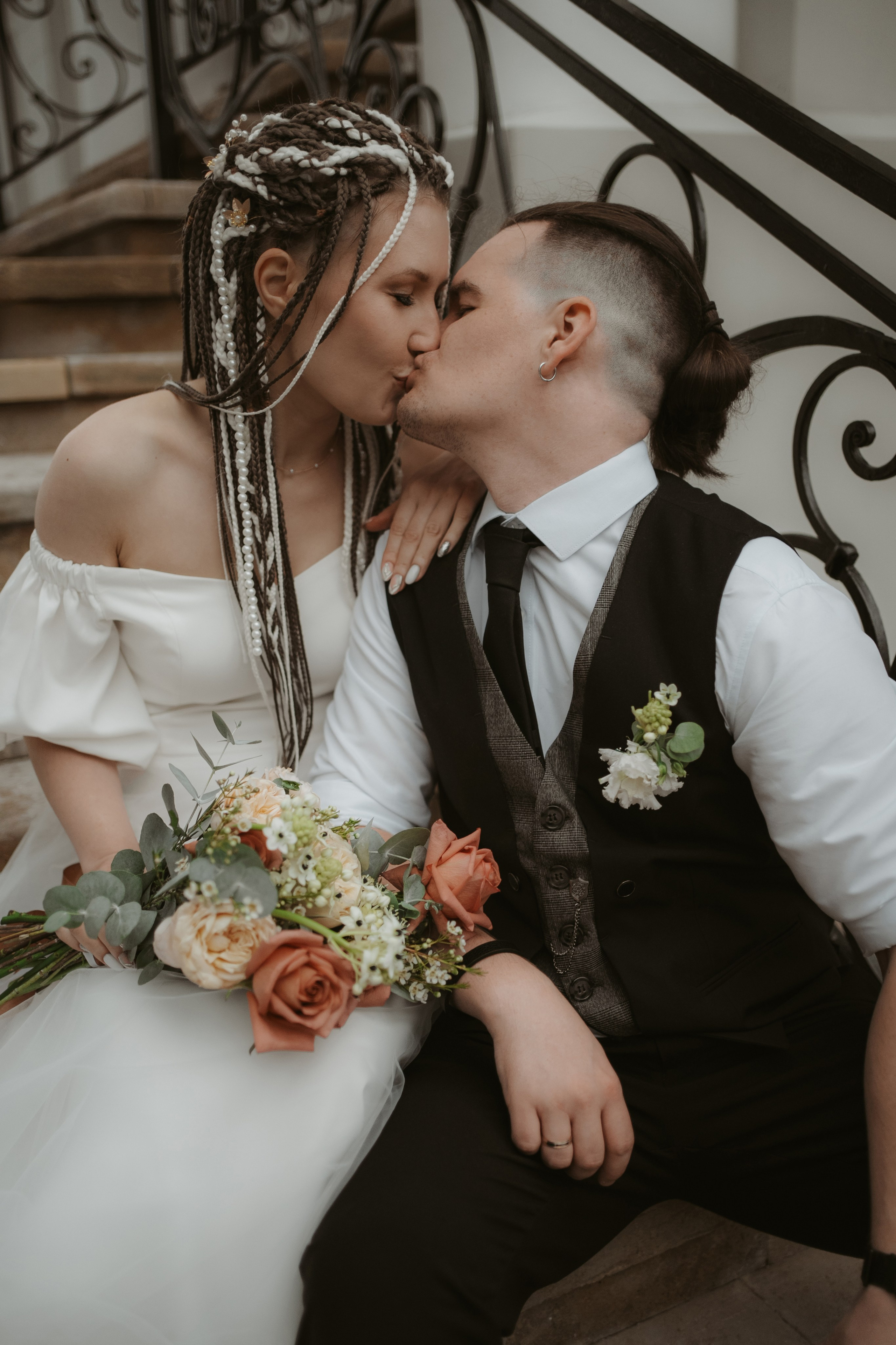 Женя и Рита, свадебная прогулка по Казани. Портретный фотограф в Казани, Красной Поляне и Сочи Анна Кузнецова