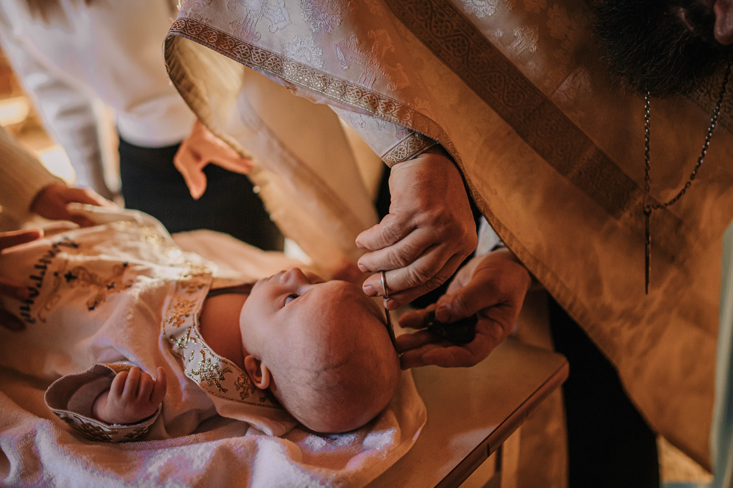 Крещение Дмитрия. Фотограф Дарья Маташкова