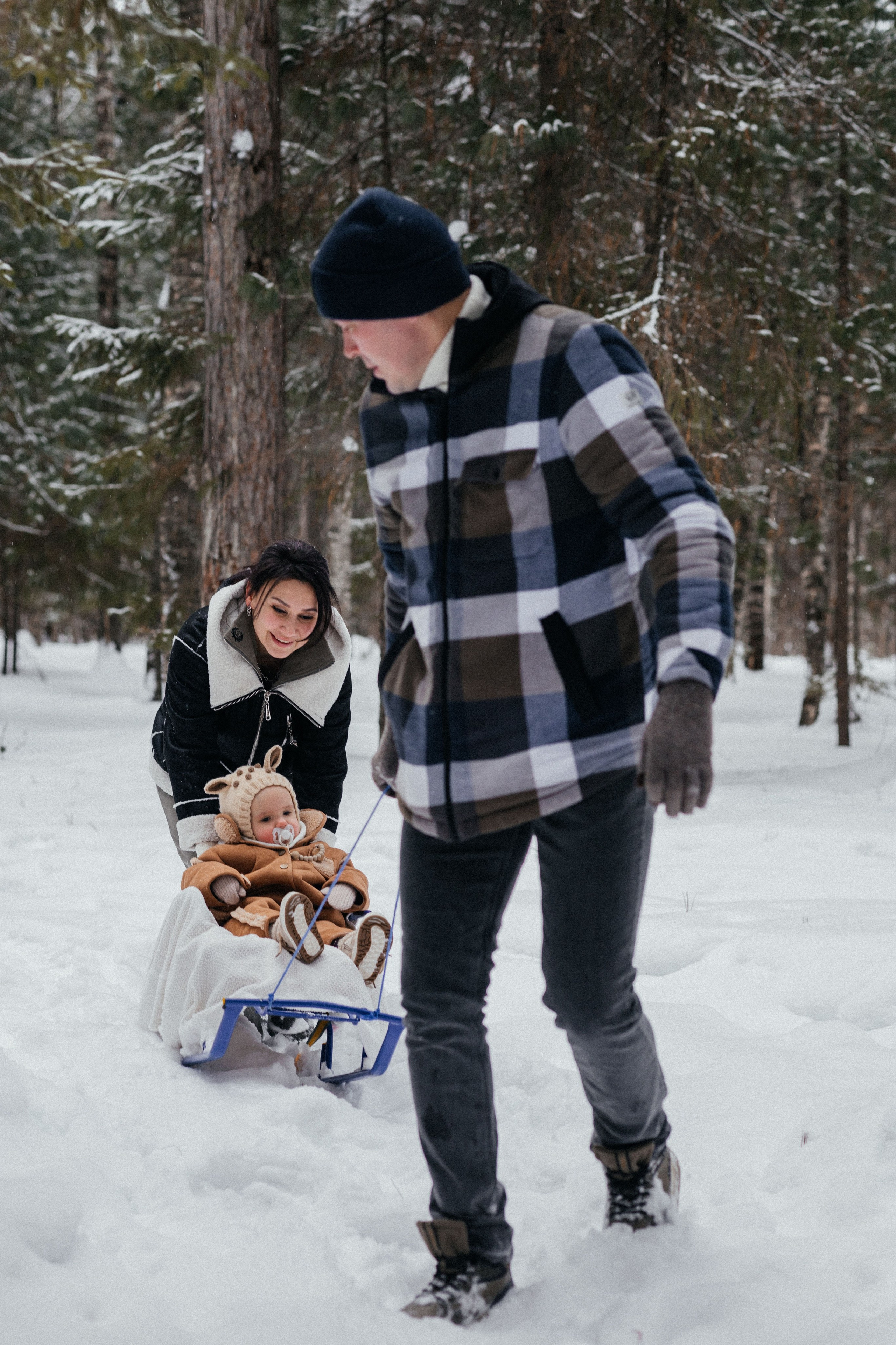 Алексей Альбина и Амилина. Семейный фотограф Нижневартовск Тюмень Ефимова Ирина
