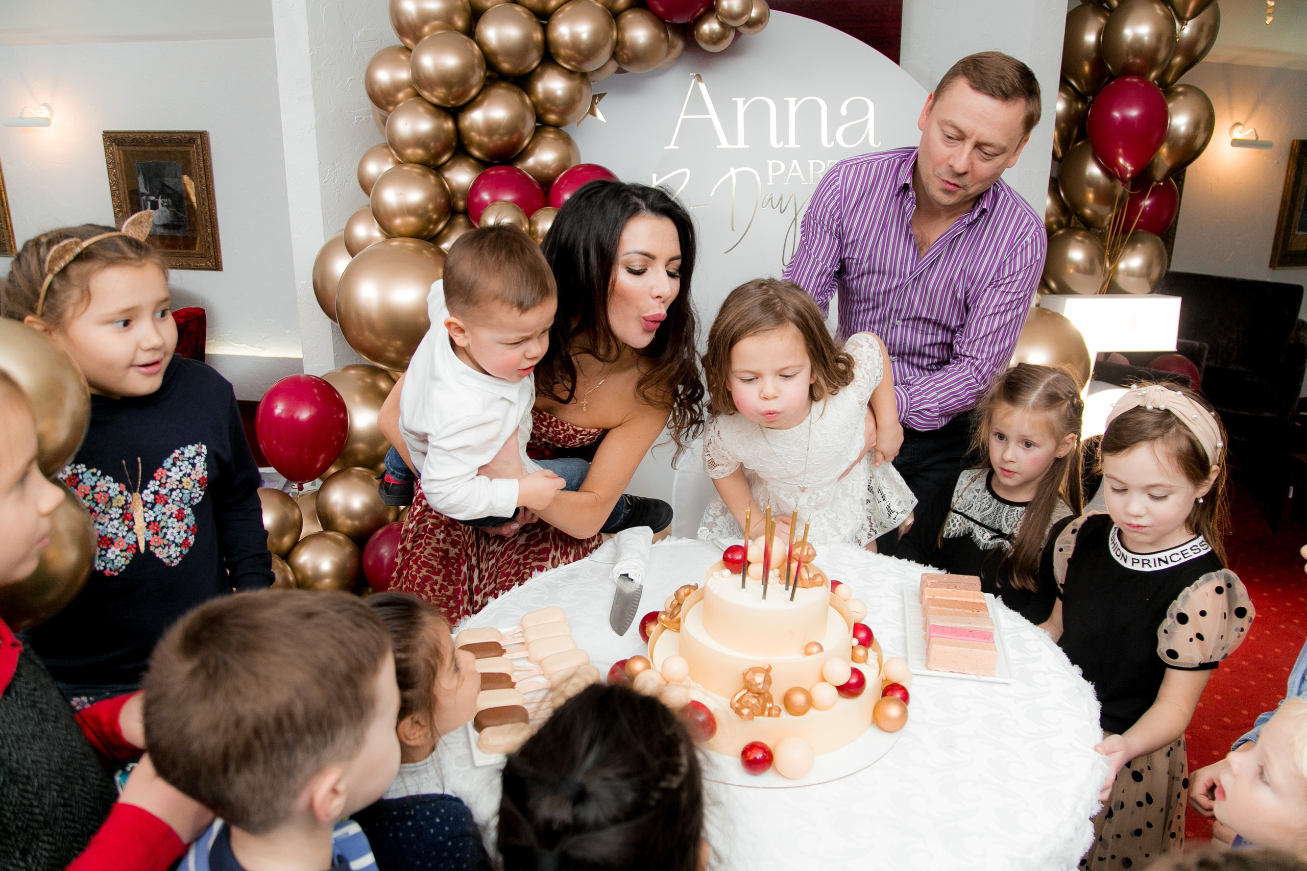 Фотосъемка детского Дня рождения Анечки. Репортажный фотограф Борис Геер