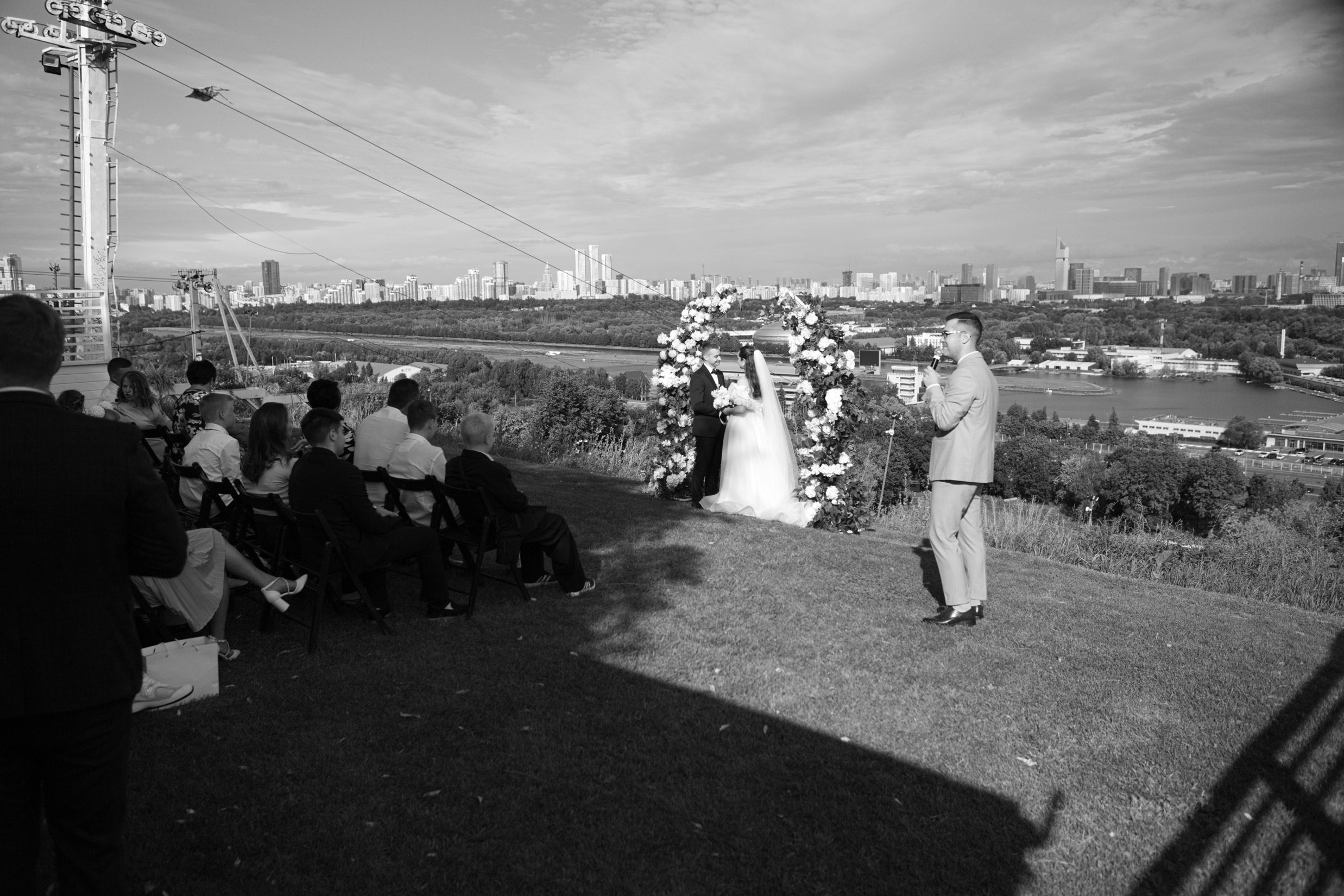 Свадьба на природе. Свадебный и портретный фотограф Москва