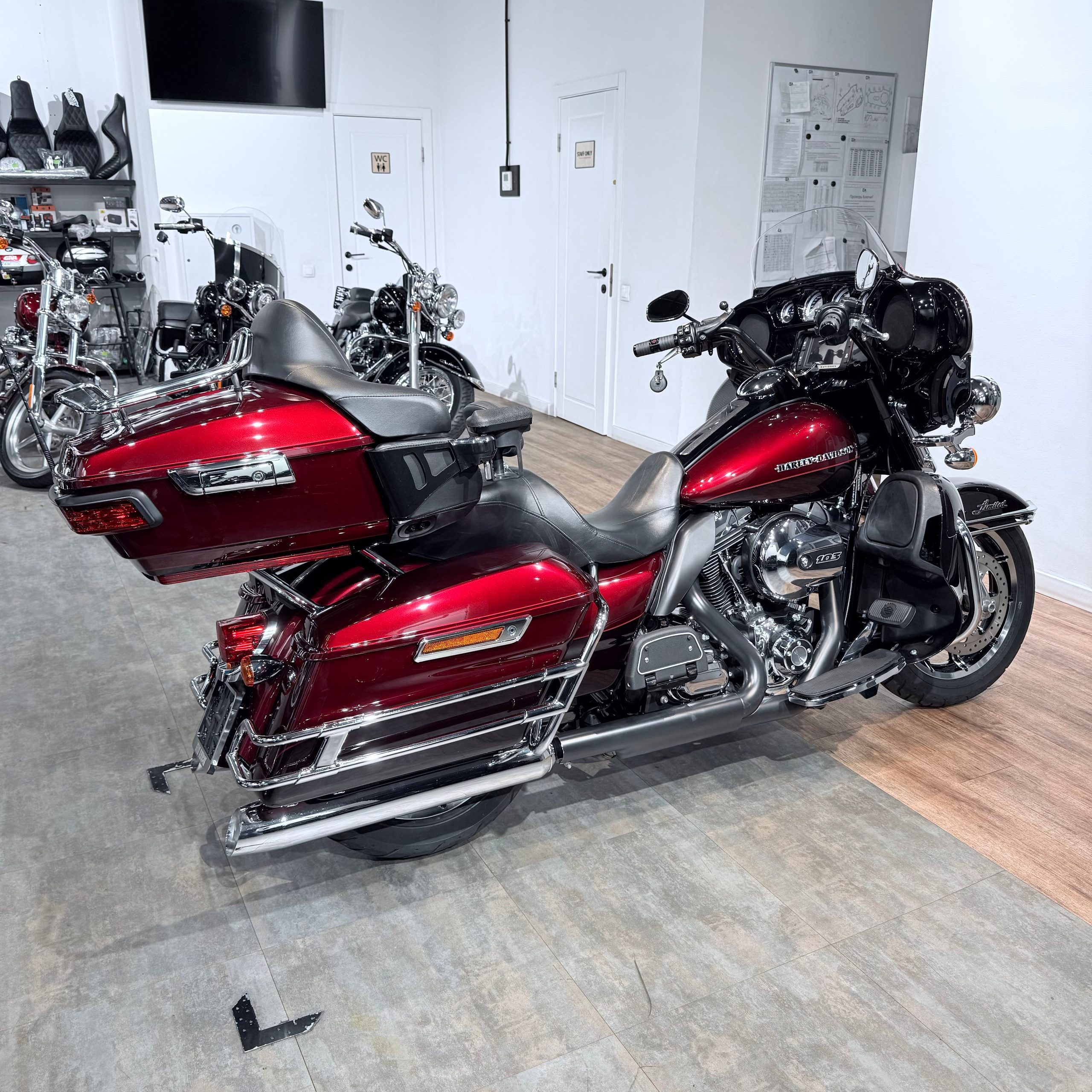 2015 Electra Glidе Ultrа Limitеd 103 ABS Dark Сhеrry Реаrl. Hello Davidson, Москва. Только хорошие мотоциклы…