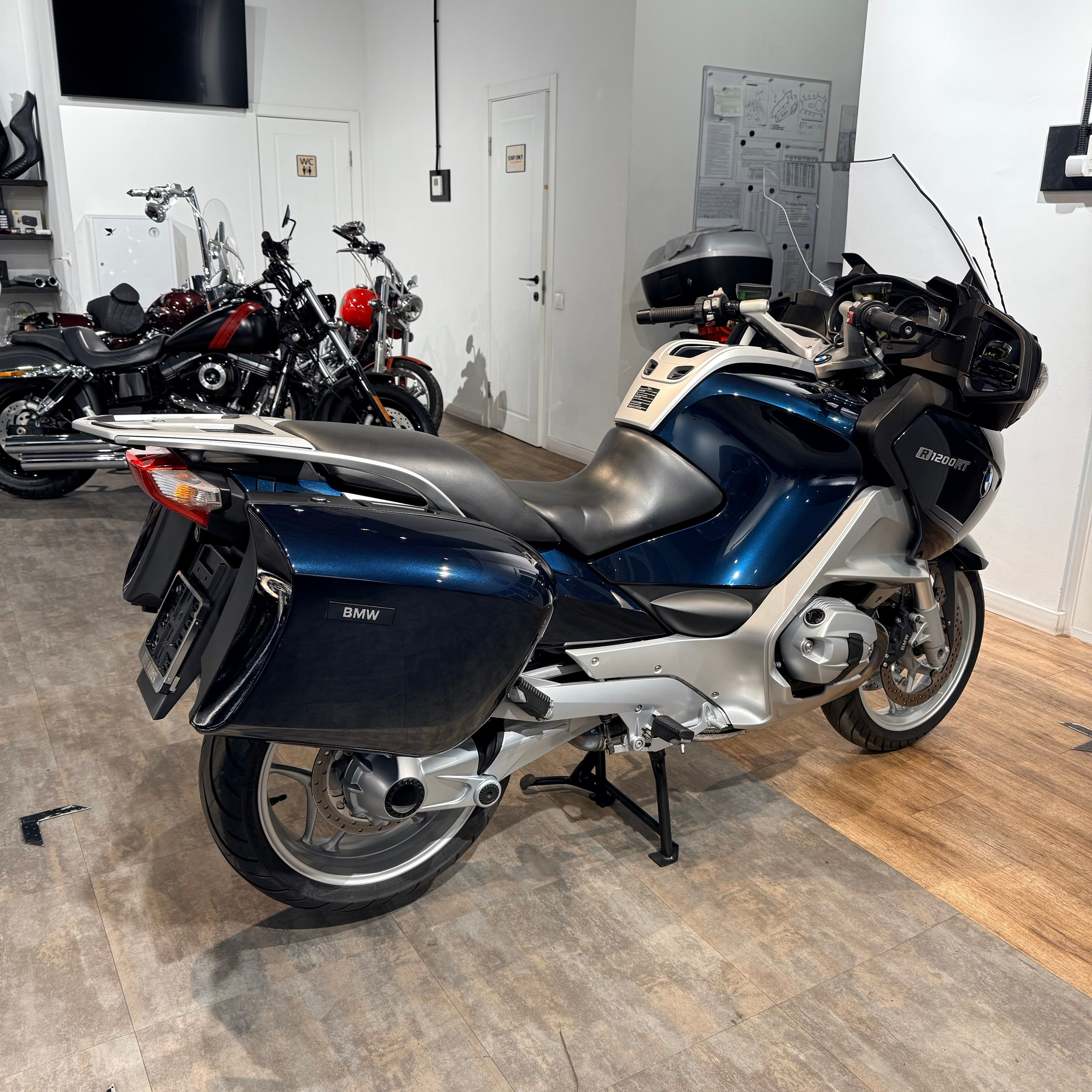 2013 ВMW R1200RТ Navy Blue (VIN WB10*7384). Hello Davidson, Москва. Только хорошие мотоциклы…