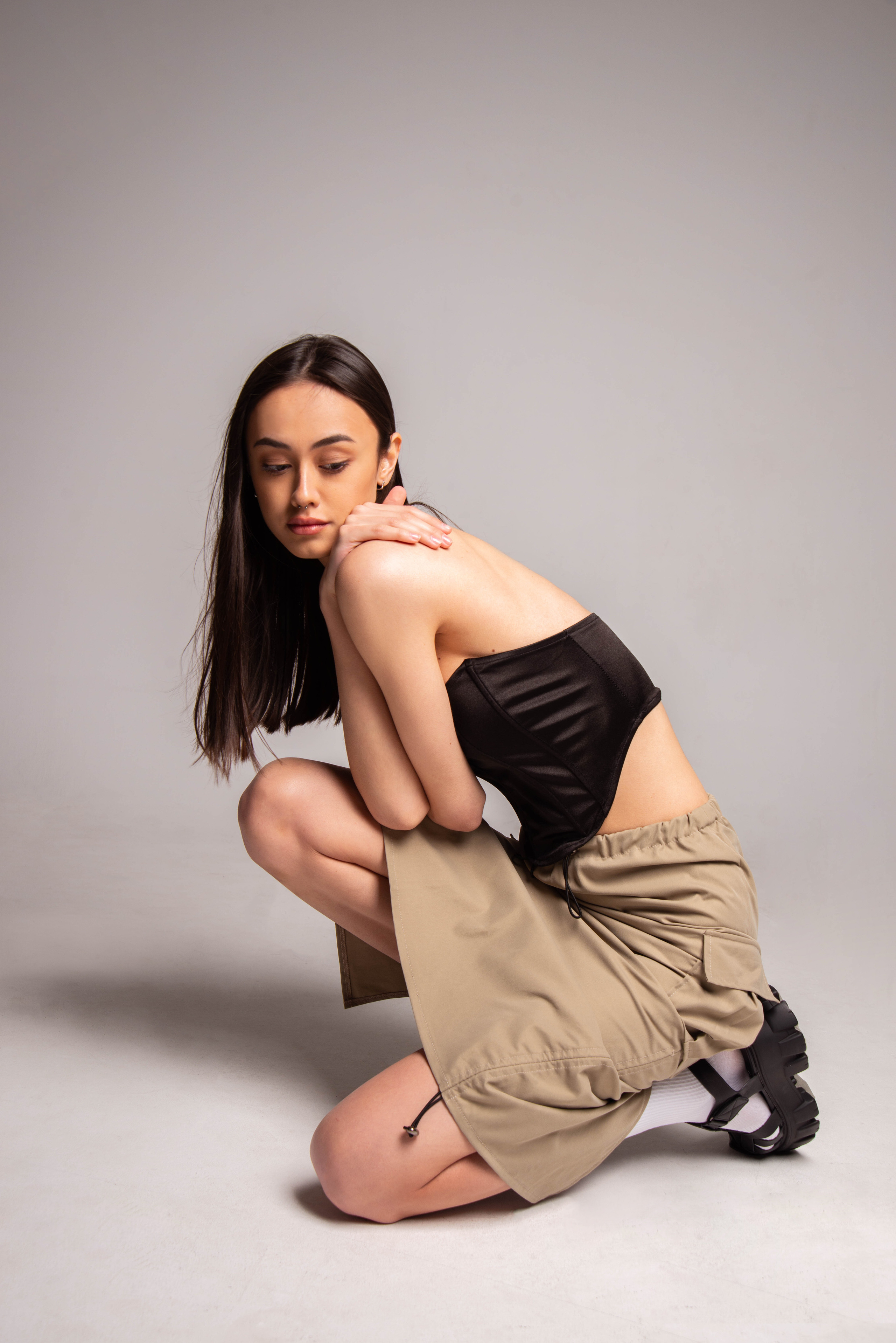 Юбка «Карго». Ксения Glossa. Портретный и репортажный фотограф в Самаре