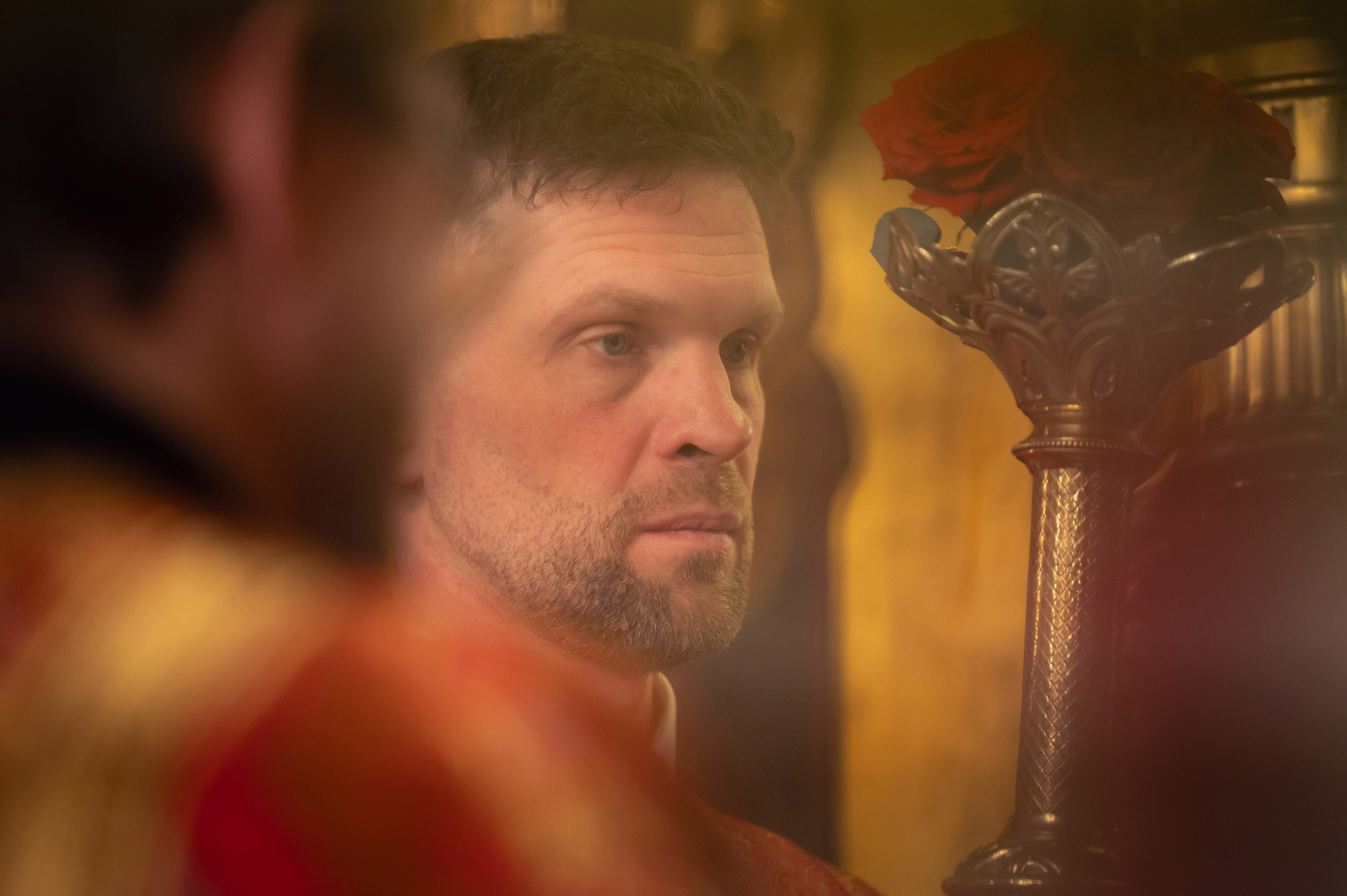 Богородский храм. Пасха. Полунощница, Божественная литургия. Антон и Татьяна Денисенко — В храме