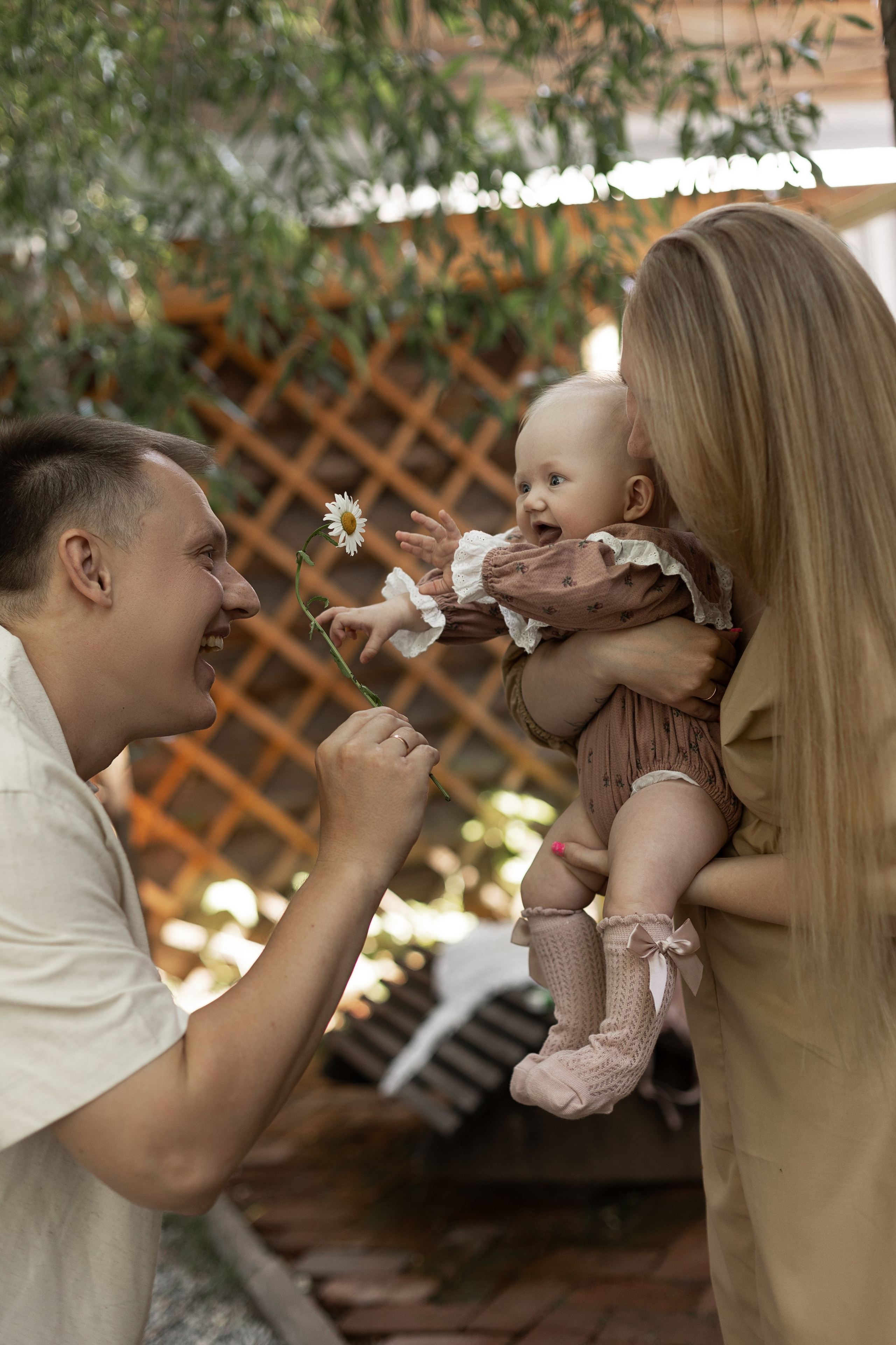 Вероника, Андрей и Майя. Фотограф Алина Кучумова