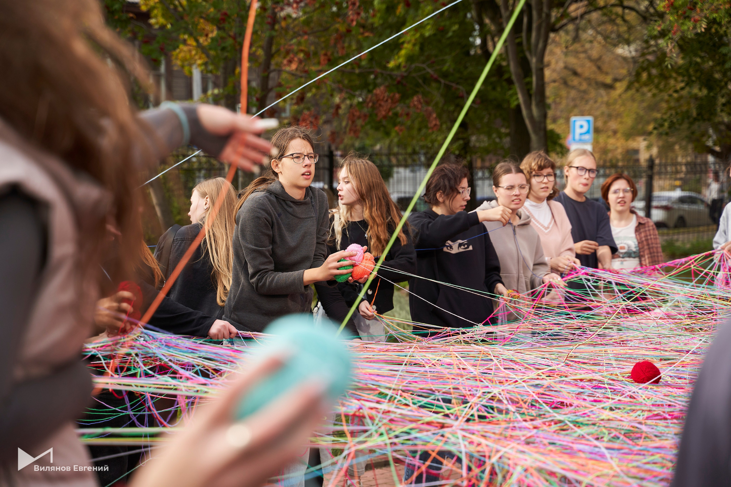 Мероприятие «Веревка» для первокурсников ННГАСУ. Репортажный фотограф Вилянов Евгений. Нижний Новгород