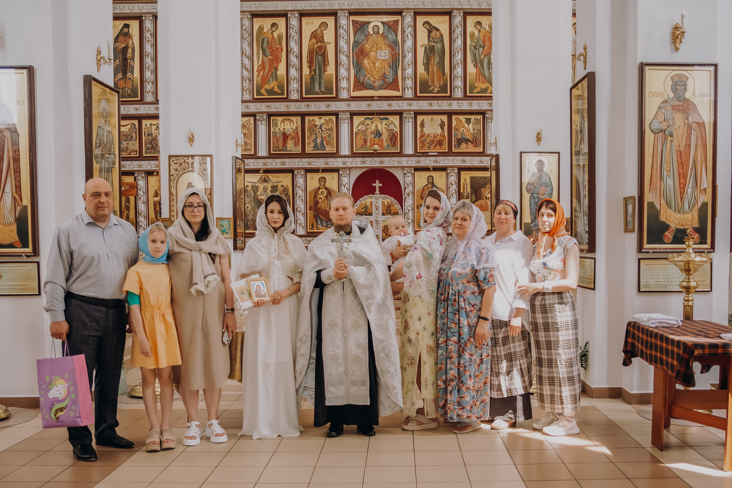 Крещение Таисии. Семейный и детский фотограф Кущ Наташа