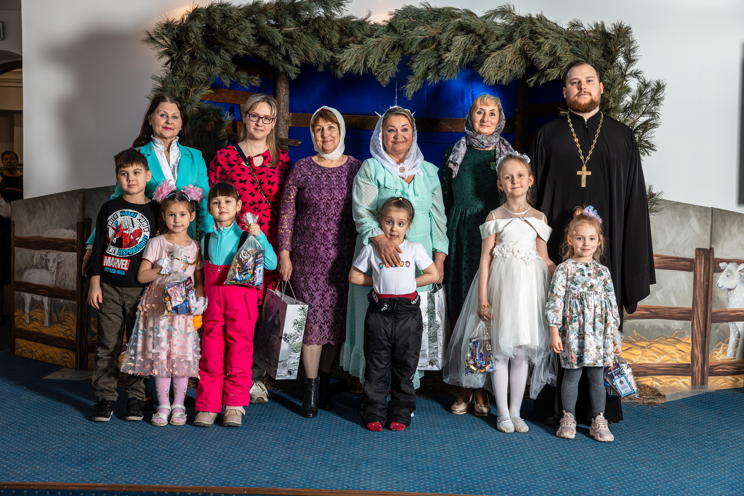 Рождество Воскресная школа 2025. Фотограф Таинств Крещение и Венчания г. Магадан Власова Ульяна