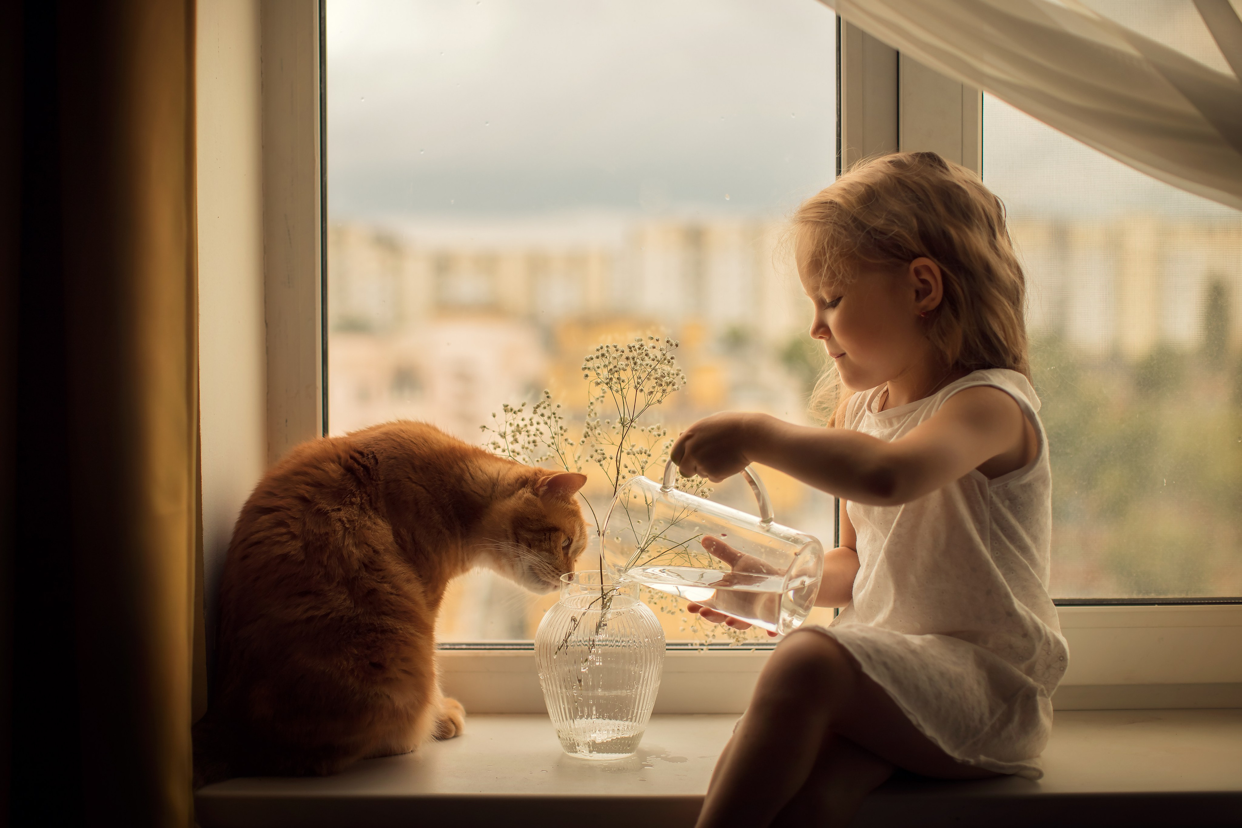 С солнцем в волосах. Семейный и детский фотограф в Саратове Полина Коткина