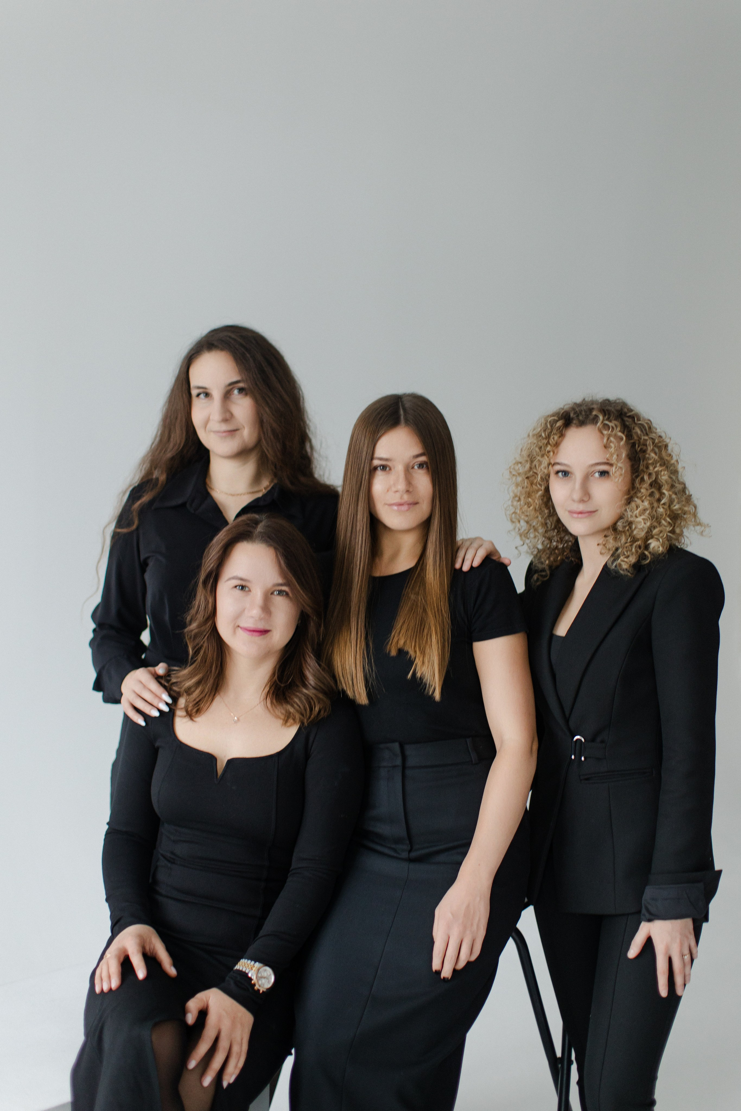 Мария с коллегами. Семейный и детский фотограф в Москве Кузьмина Мария