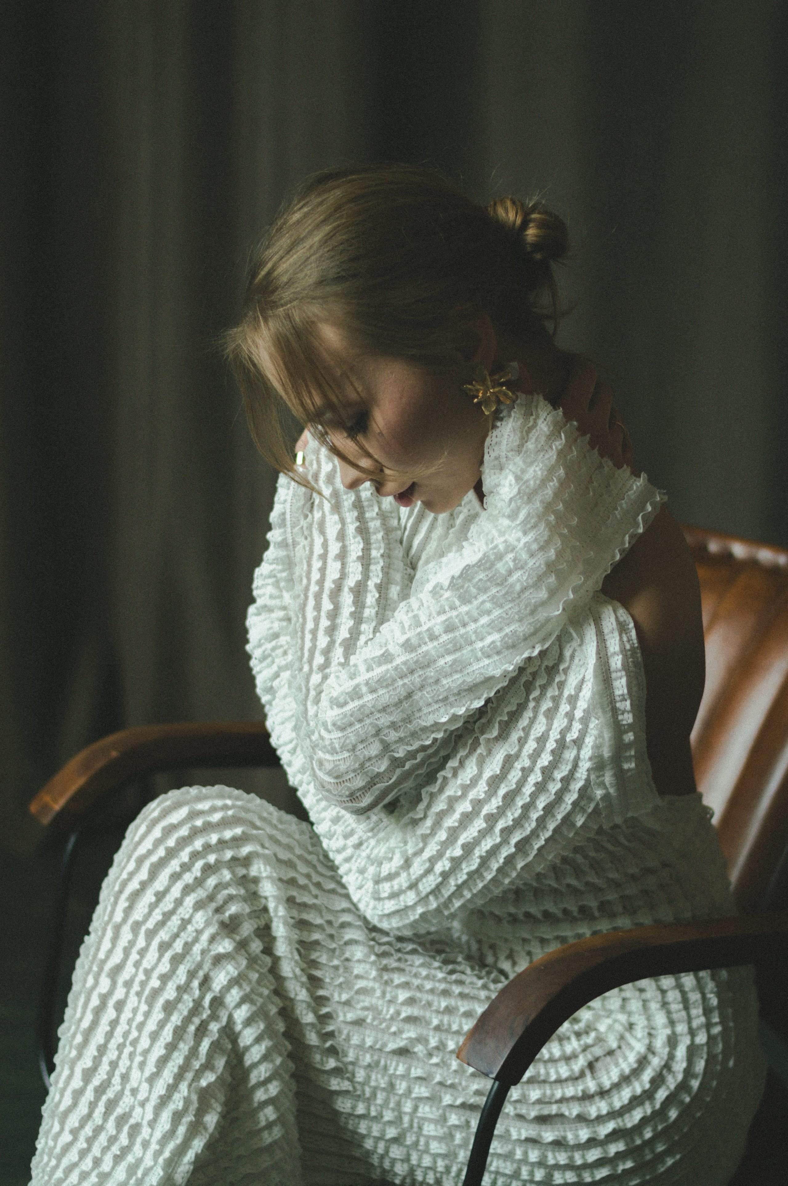 Портретная фотосессия в студии. Карина. Портретный и лавстори фотограф в Стерлитамаке Альбина Шарт