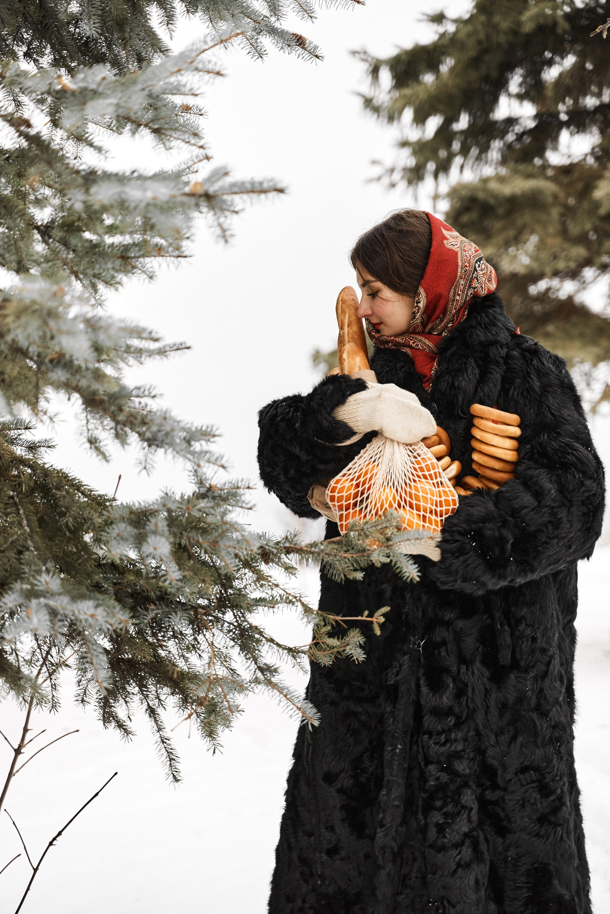 Звенит январская вьюга. Детский и семейный фотограф Шемарова Ольга