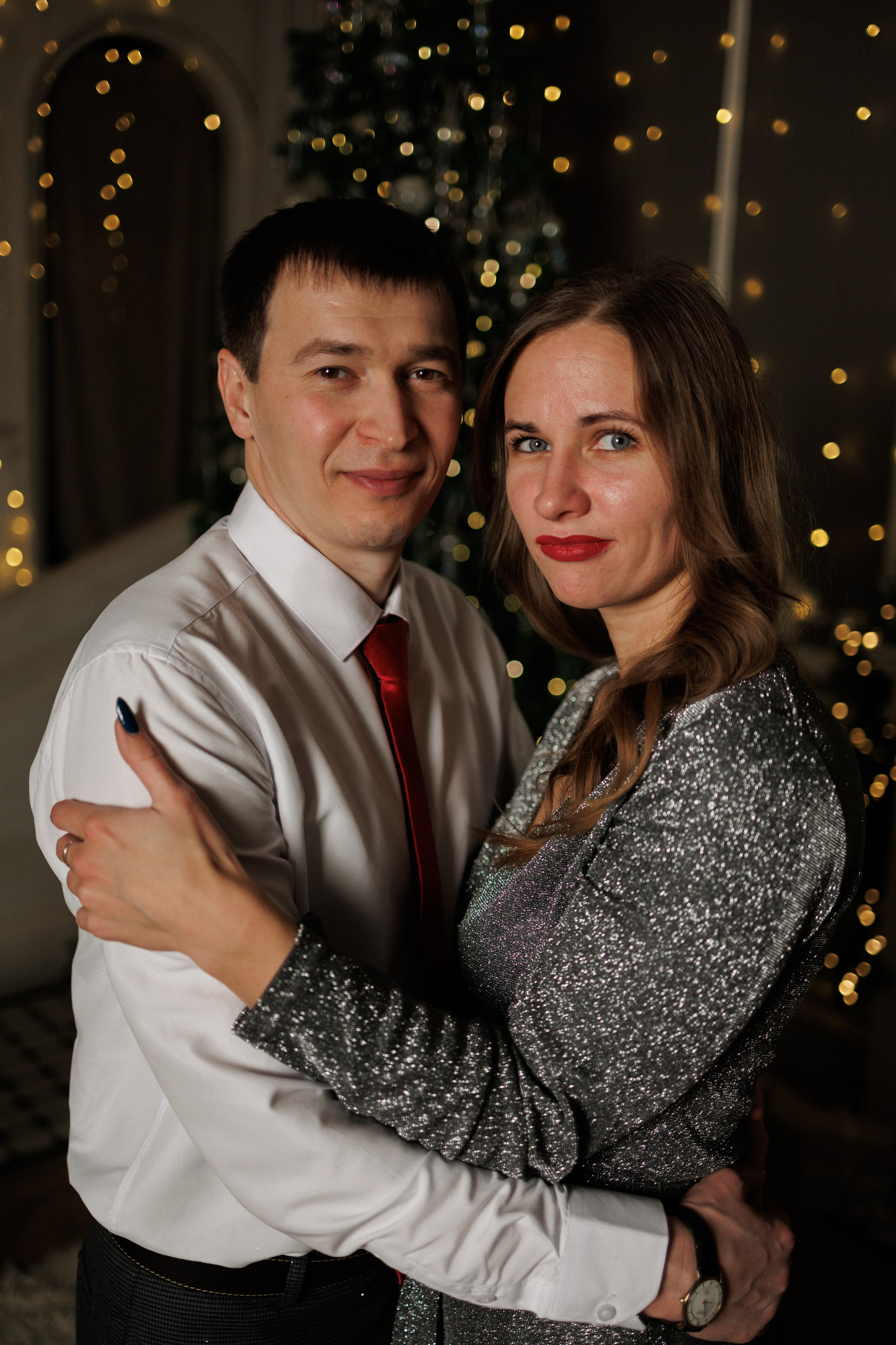 Семейная новогодняя фотосессия. Семейный фотограф г. Тюмень