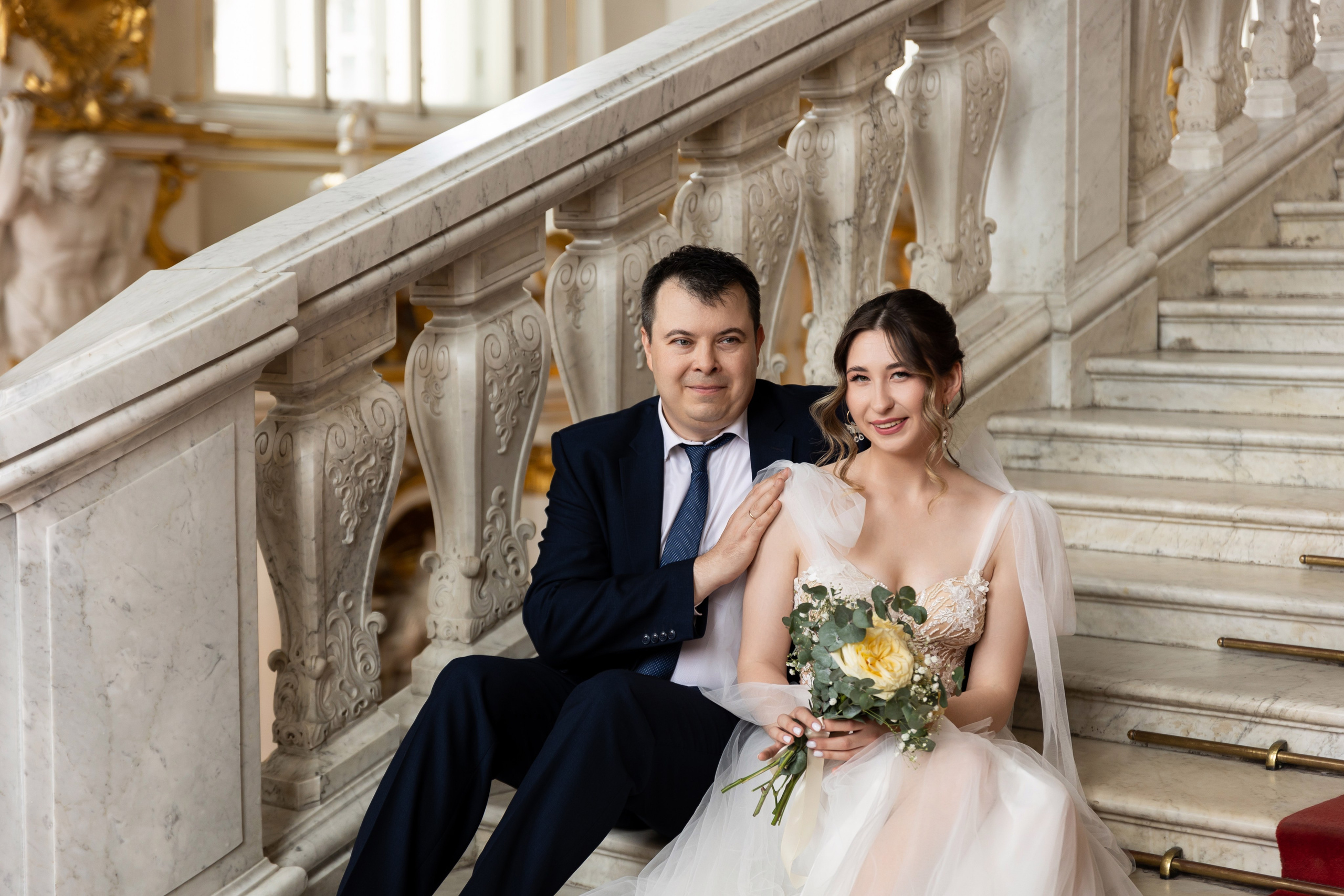 Свадебная фотосессия в Эрмитаже. Семейный и свадебный фотограф в Санкт-Петербурге Татьяна Швыкова
