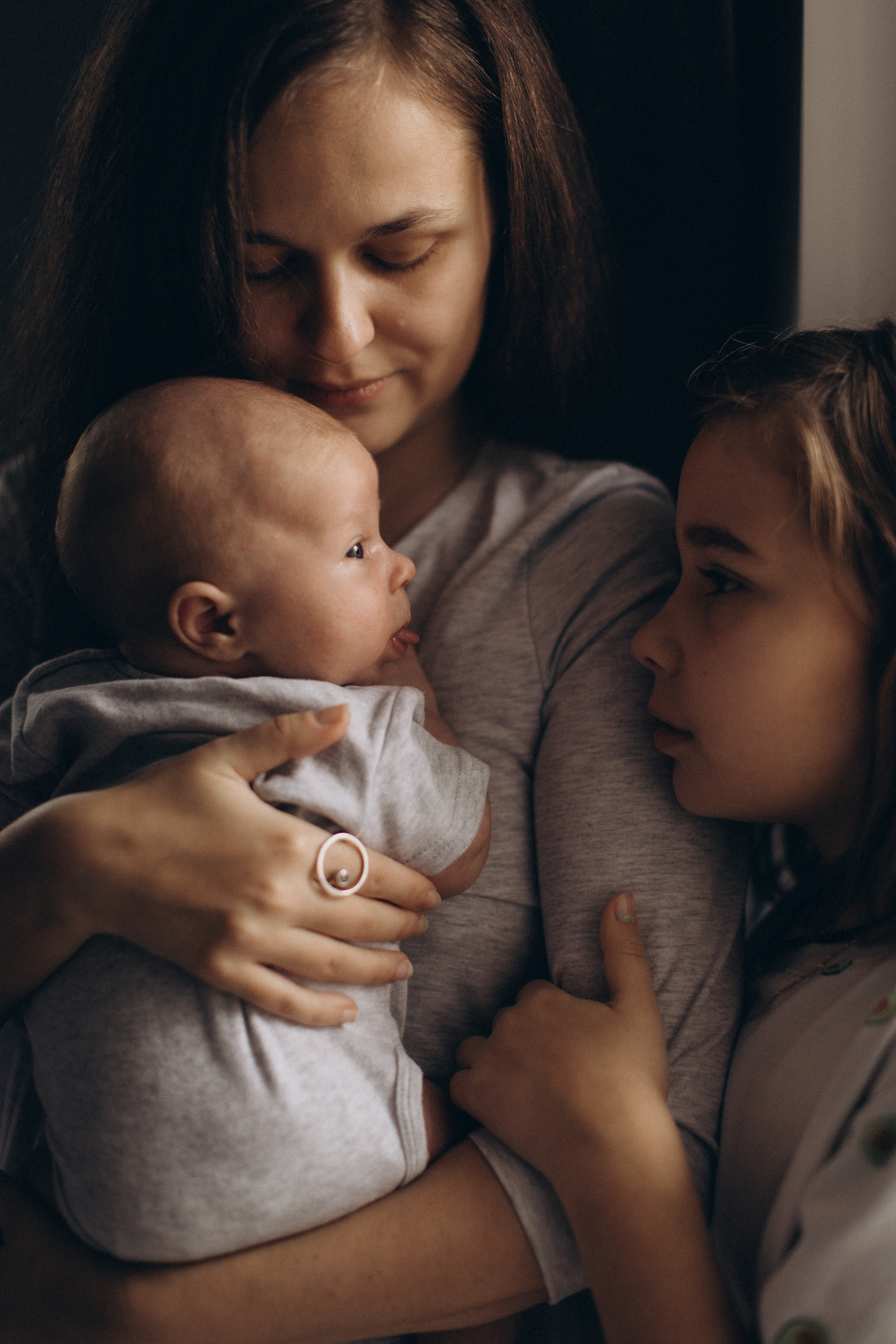 Настя, Рома, Ксю и малыш Гри. Детский и семейный фотограф в Москве Мария Барыкина