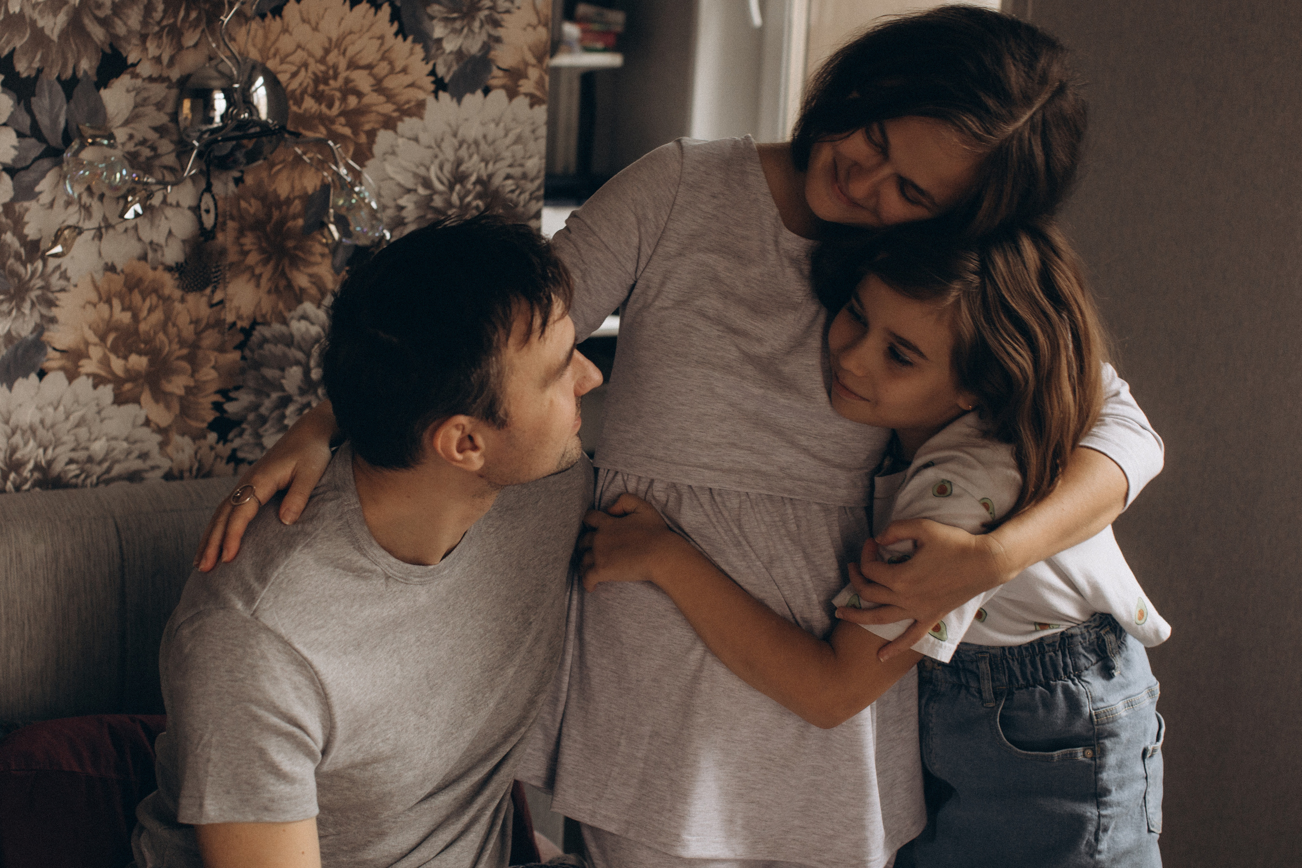 Настя, Рома, Ксю и малыш Гри. Детский и семейный фотограф в Москве Мария Барыкина