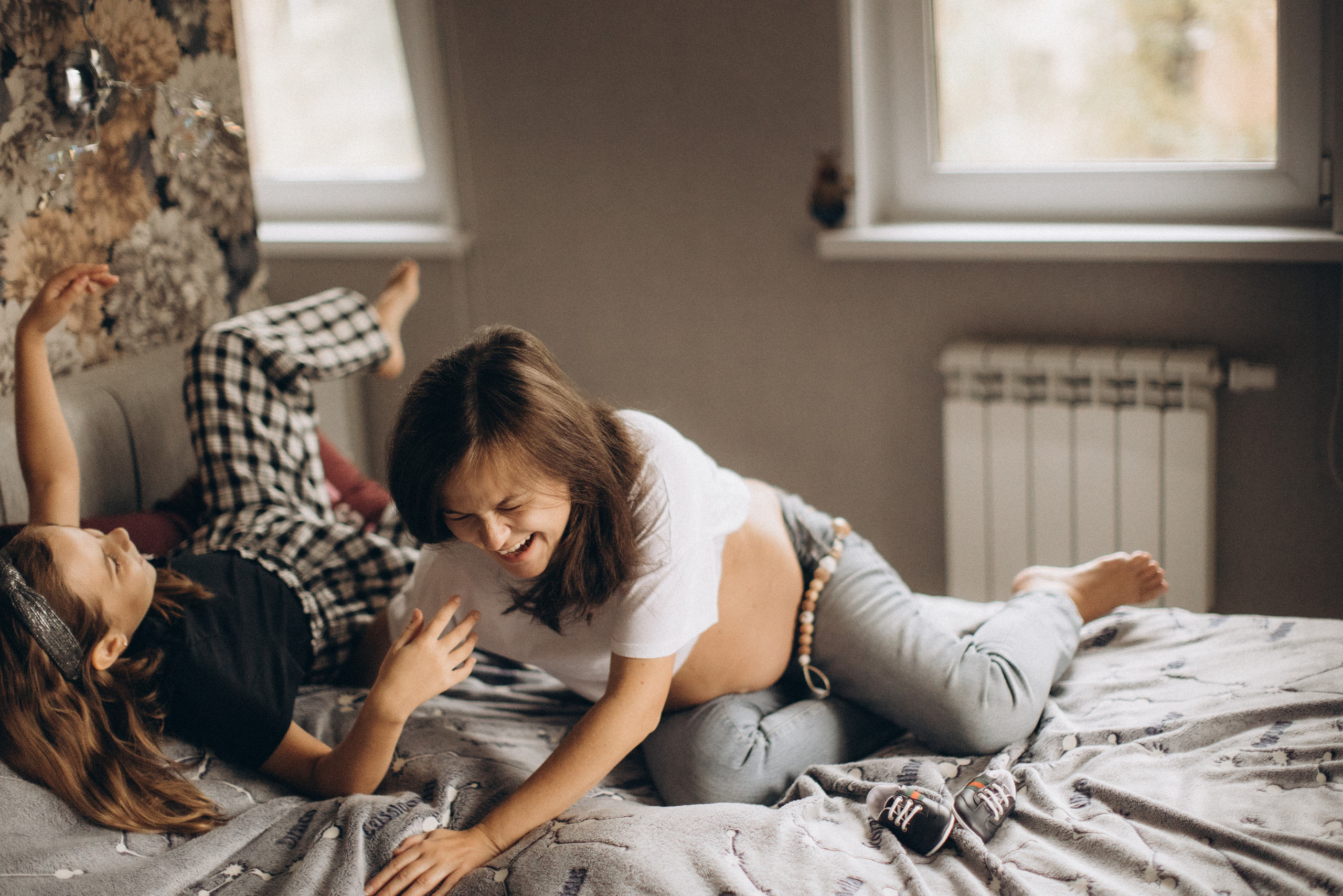 Настя, Рома и Ксю. Детский и семейный фотограф в Москве Мария Барыкина
