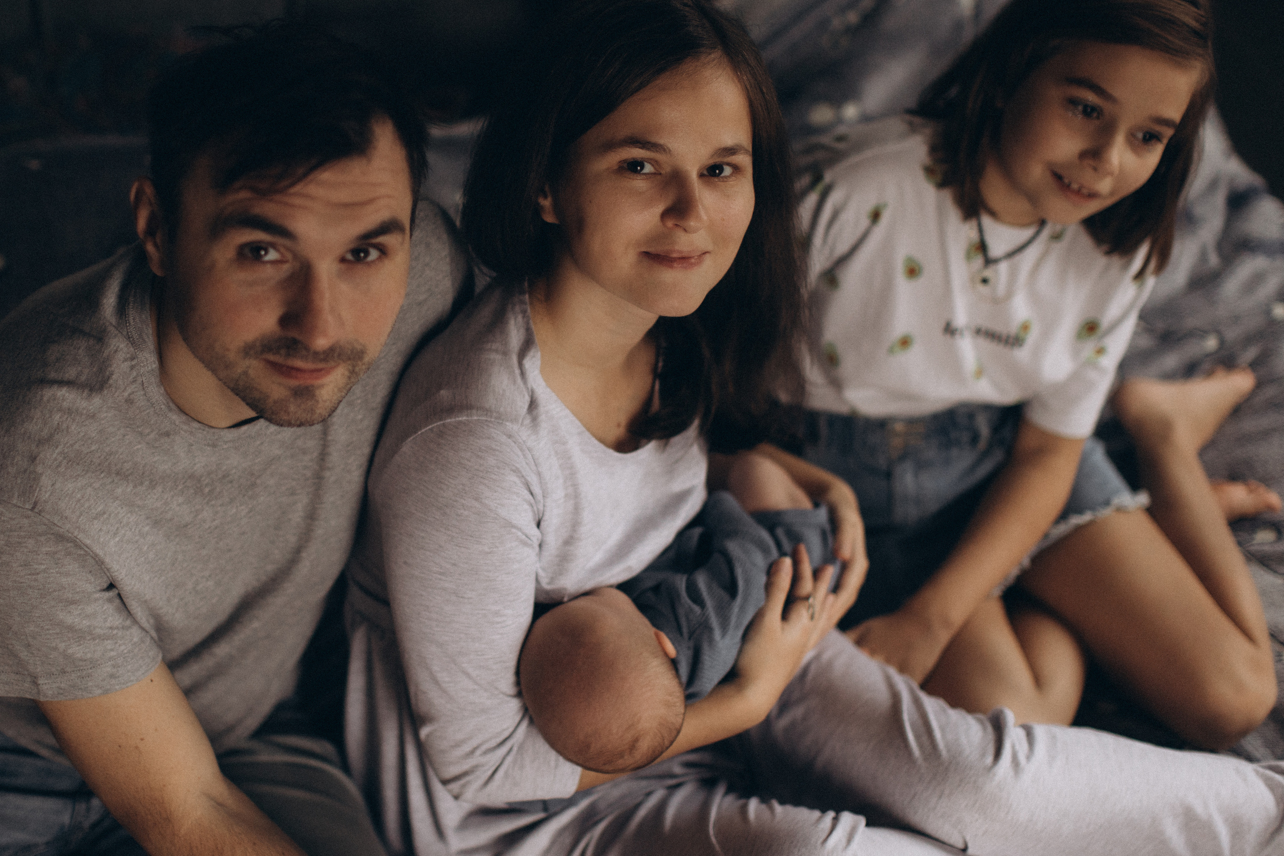 Настя, Рома, Ксю и малыш Гри. Детский и семейный фотограф в Москве Мария Барыкина