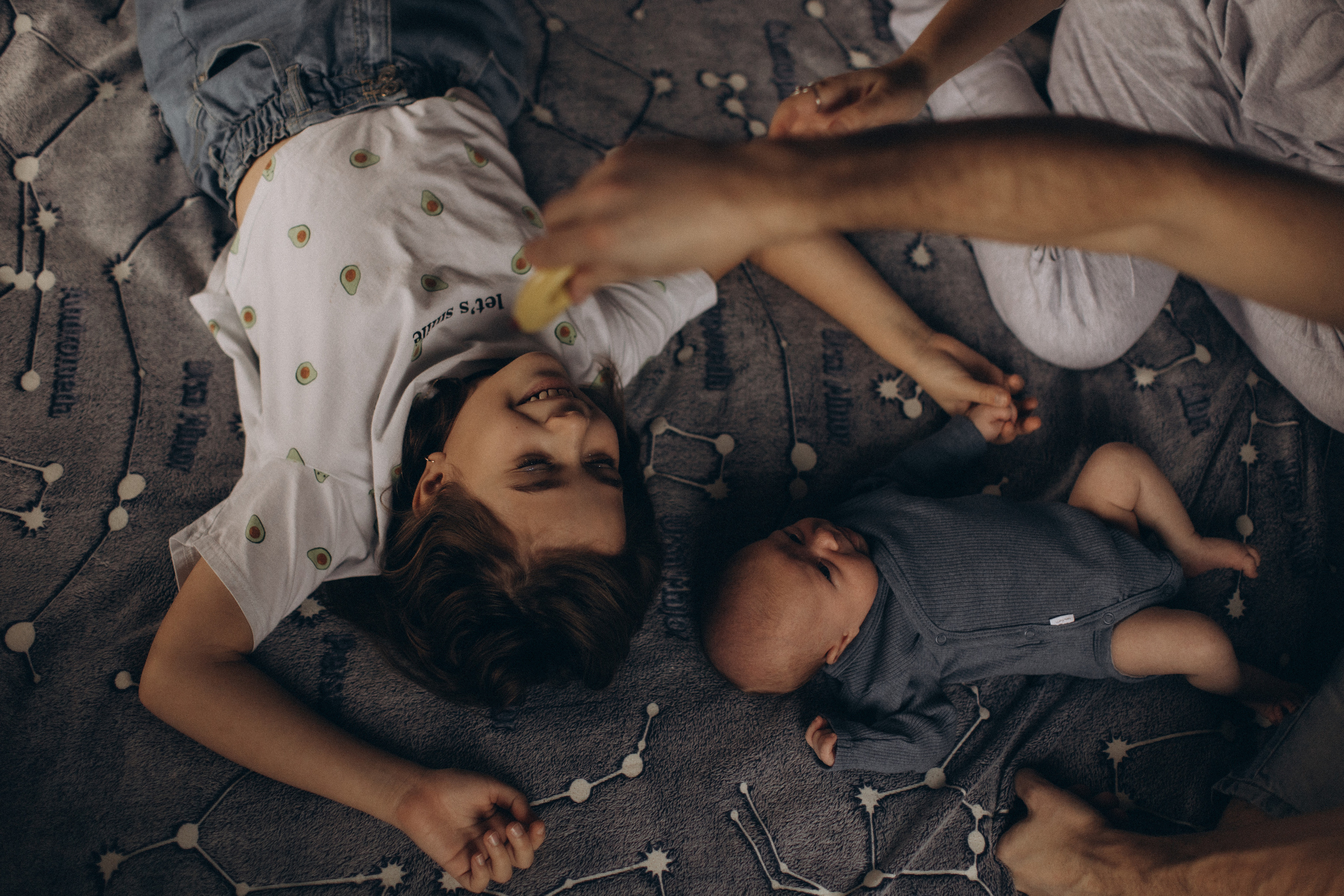 Настя, Рома, Ксю и малыш Гри. Детский и семейный фотограф в Москве Мария Барыкина