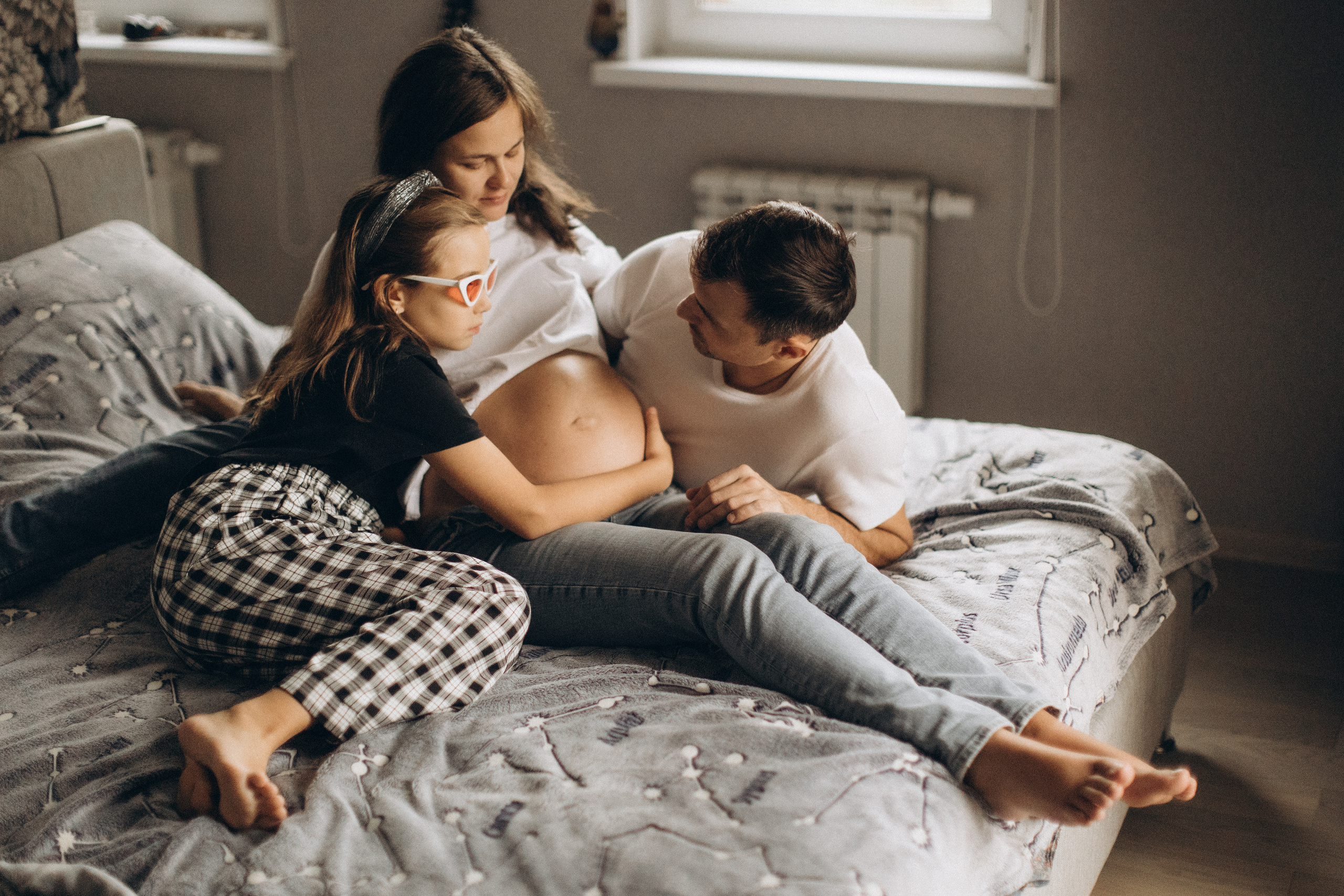 Настя, Рома и Ксю. Детский и семейный фотограф в Москве Мария Барыкина