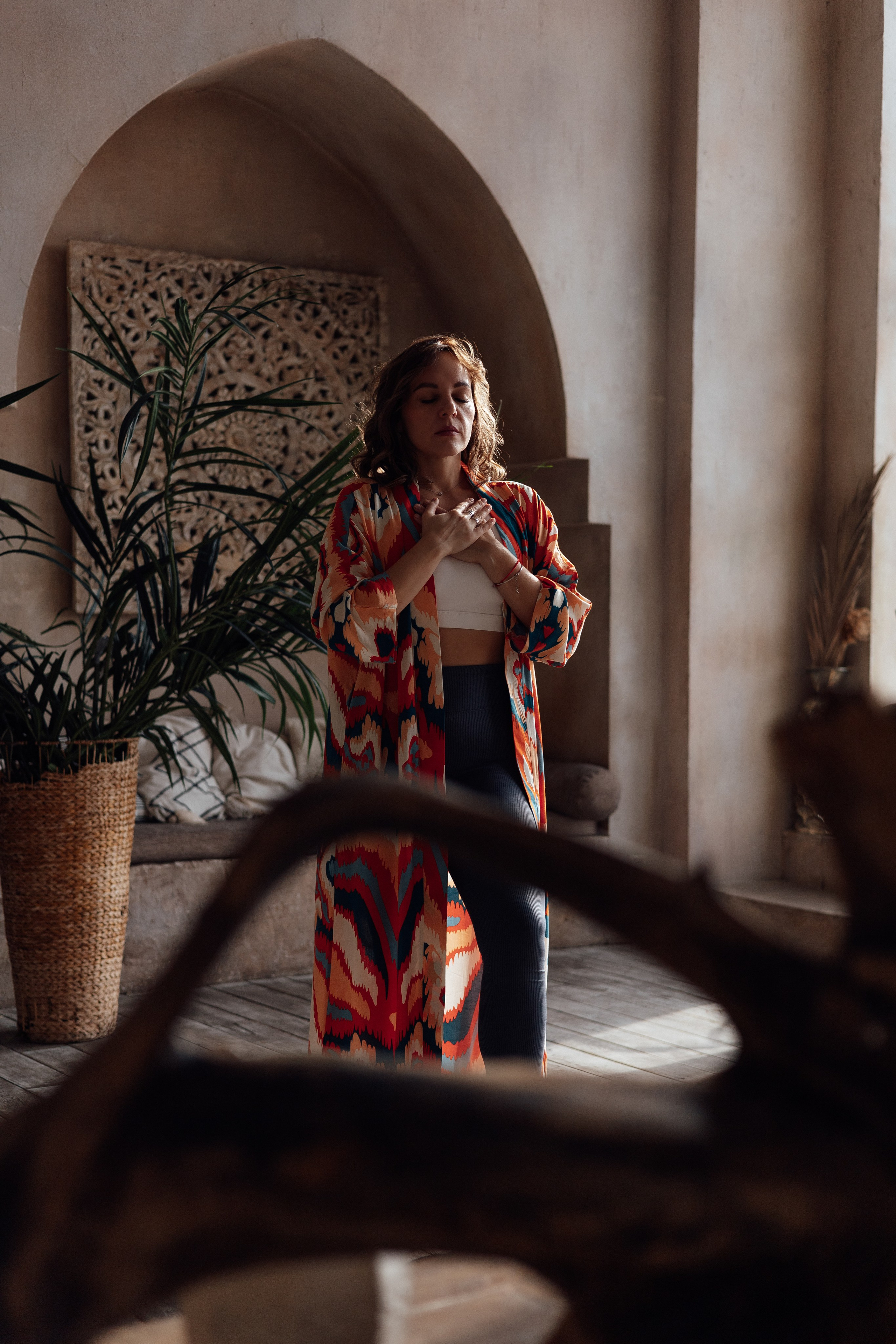 Светлана — преподаватель йоги (контент съёмки). Психолог, фотограф Мария Черницкая