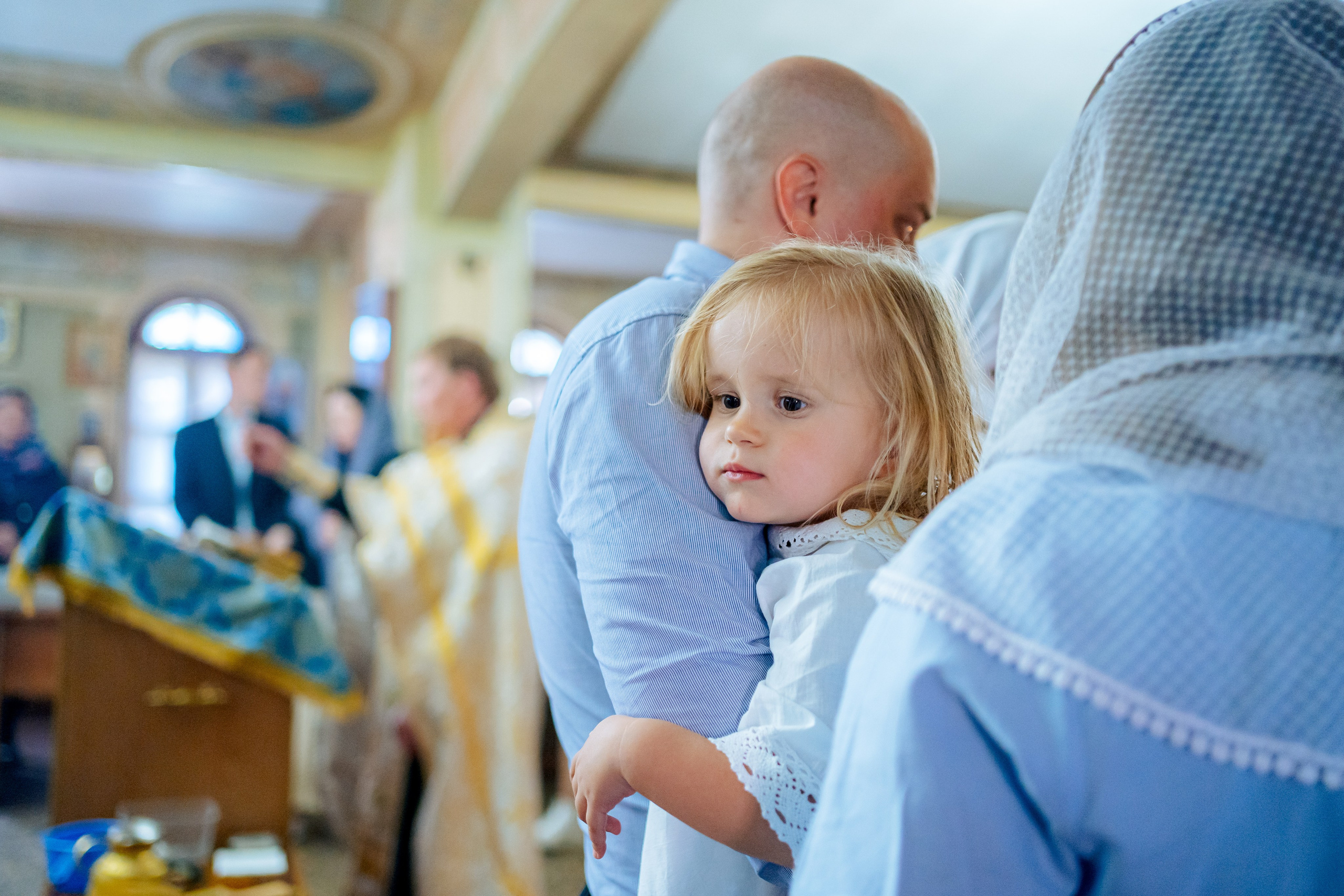 Крещение Полины. Фотограф Казакова Анастасия