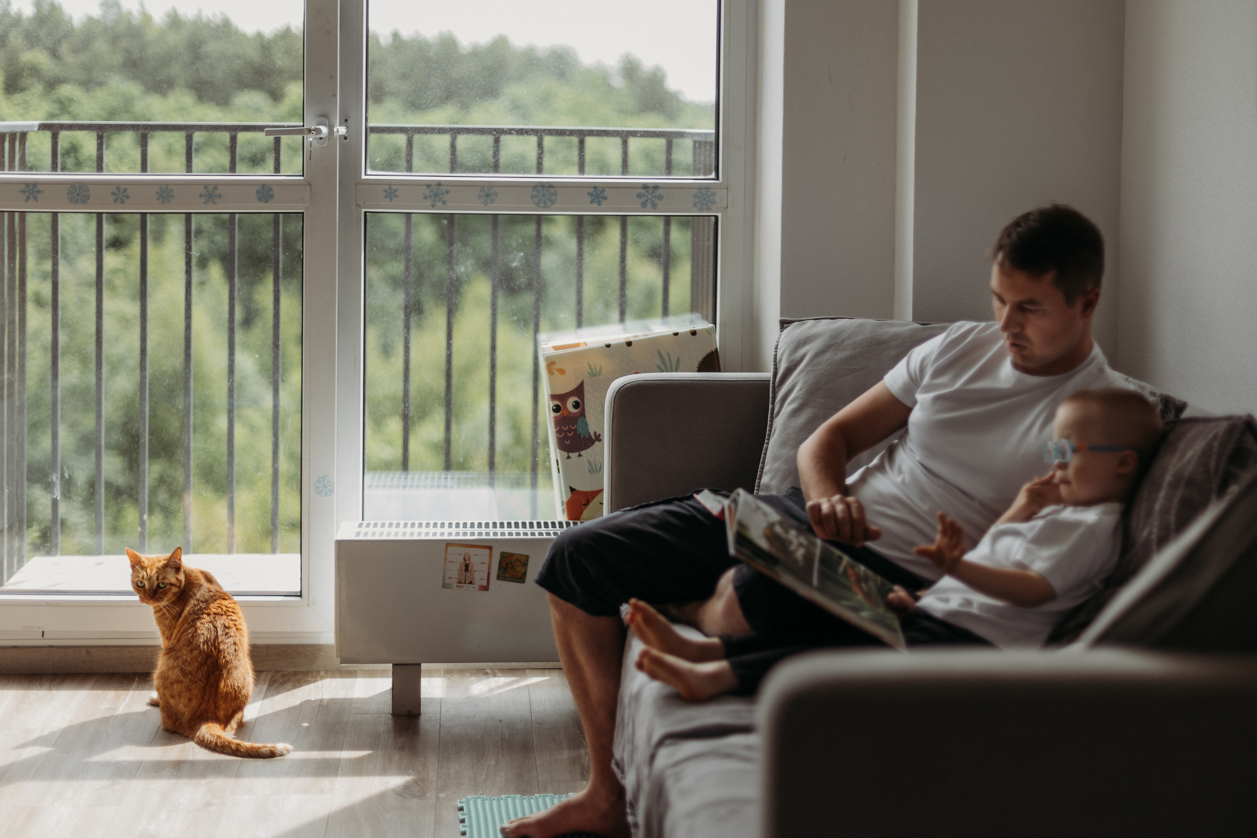 Лена, Толя, Миша и Сашенька. Семейный, женский фотограф Москве Лиза Лутцева