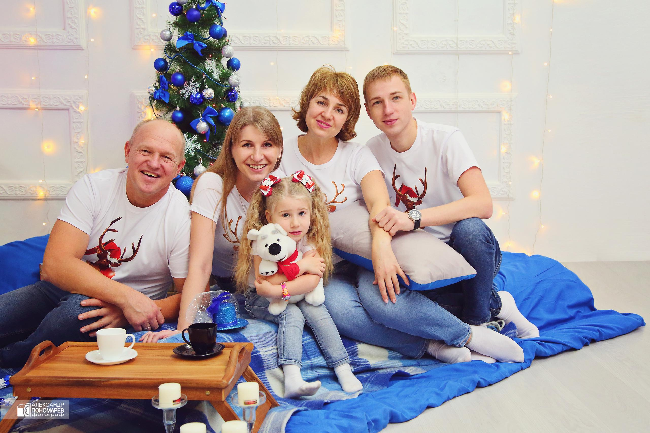 Новогодняя фотосессия 2021. Фотосалон «Ракурс» в Курске