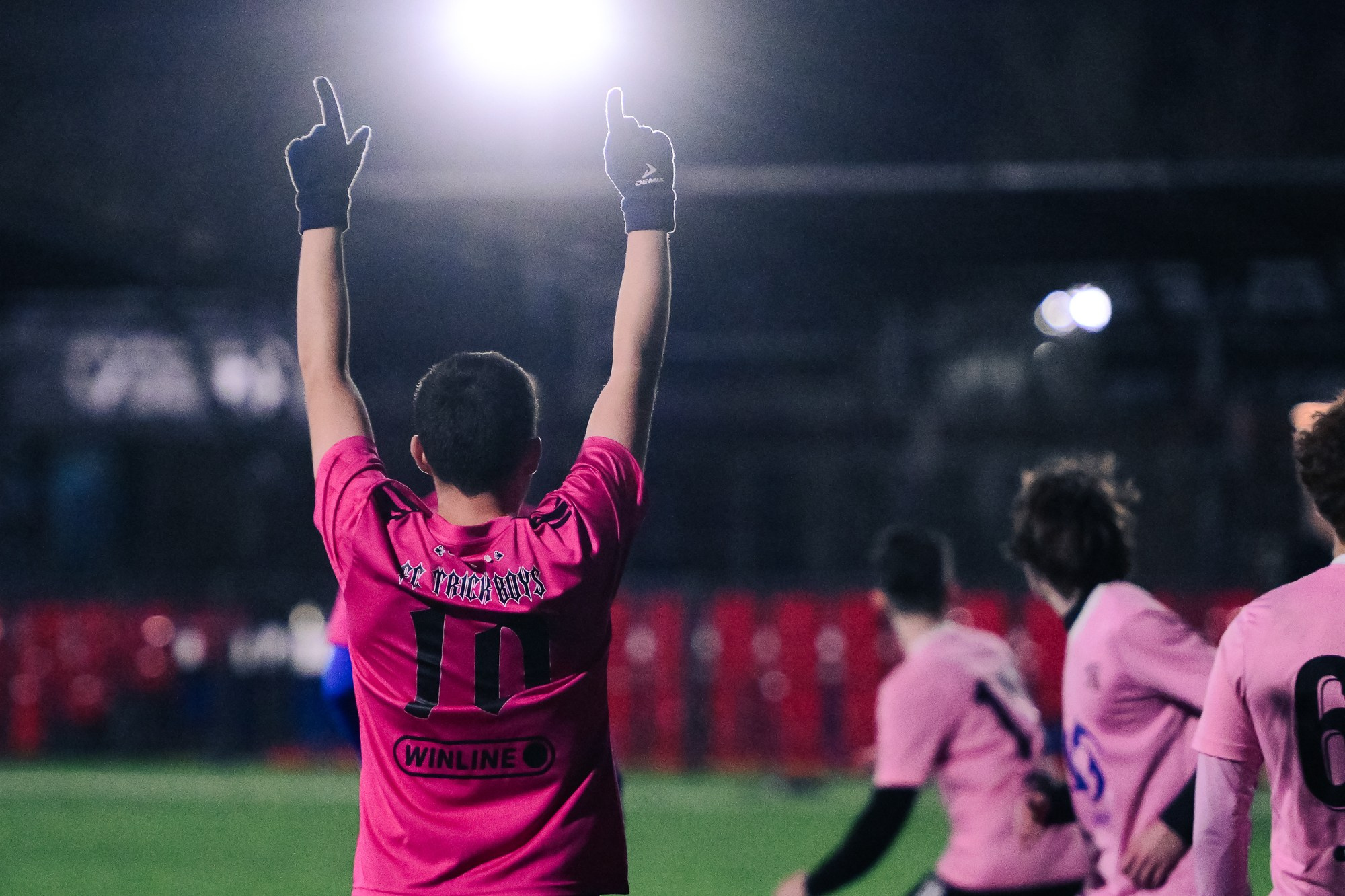 Ночной футбол: любители. Елена Дружинина. Спортивный и репортажный фотограф