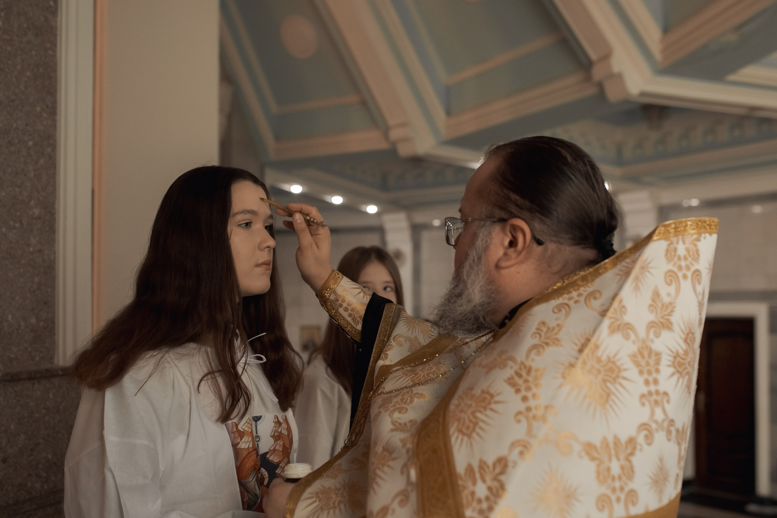 Крещение Алёны. Фотограф на Крещение и Венчание в Ташкенте