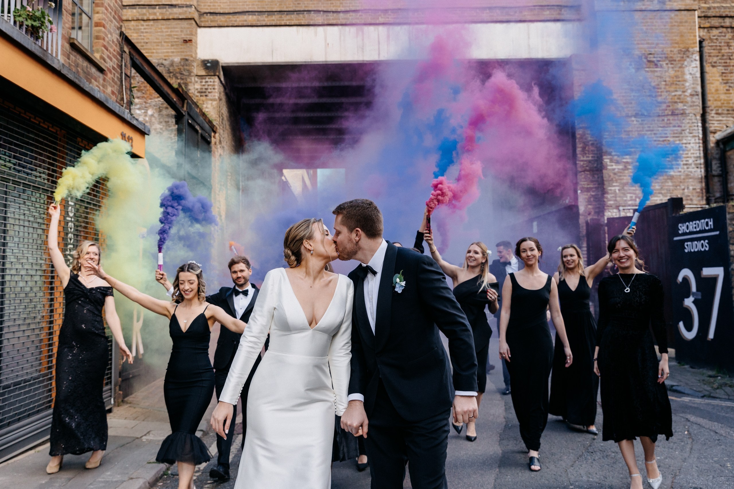 Lea & Benjamin — Wedding at Shoreditch Studios. Moments Catchers — Wedding Photography & Video Duo in London
