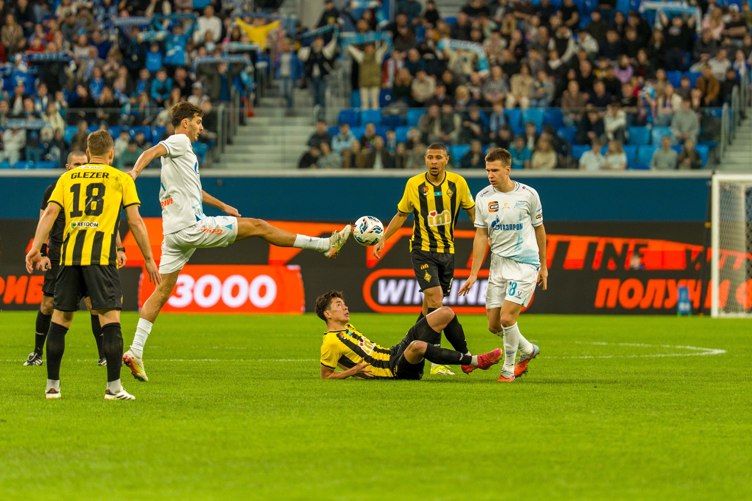 Зенит — Кайрат: фотогалерея товарищеского матча в Санкт-Петербурге | Антон Гауф. Спортивный фотограф в Санкт-Петербурге | Антон Гауф