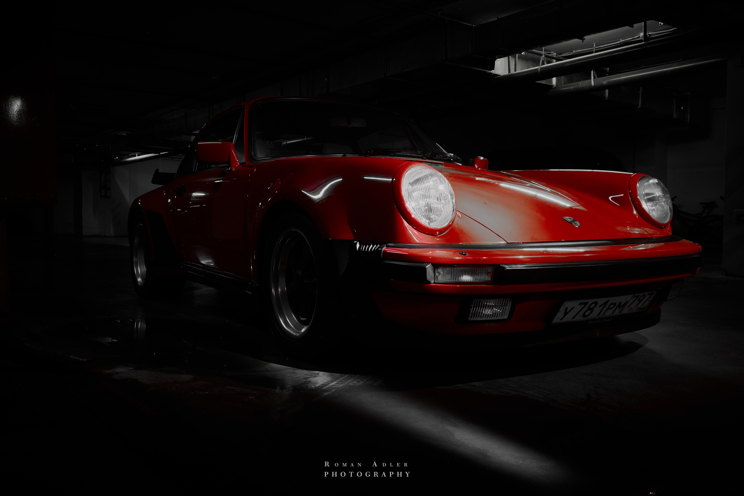 Porsche 911 Turbo. Фотограф Роман Адлер