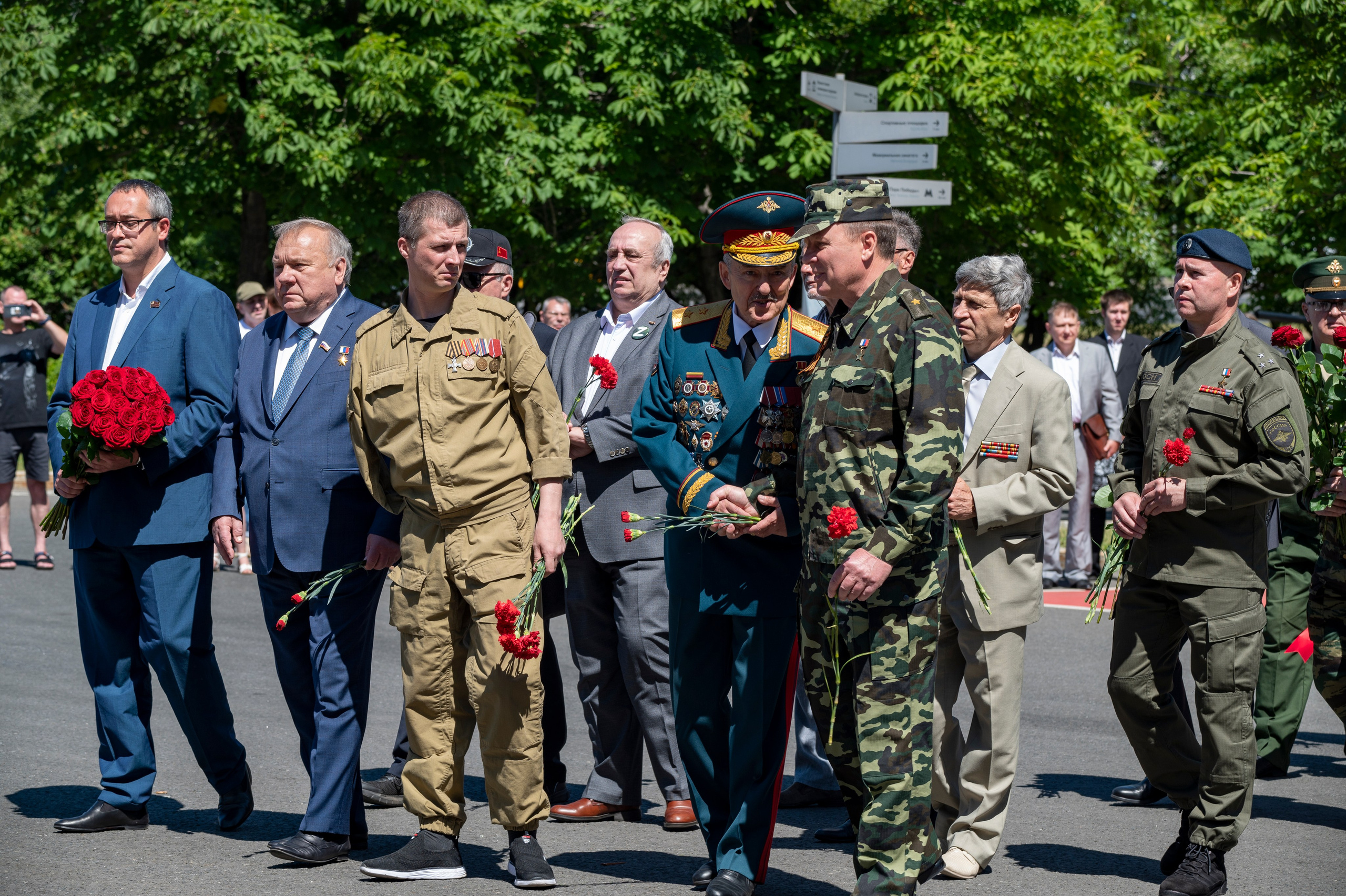 День ветеранов боевых действий 2022. Фотограф Роман Адлер