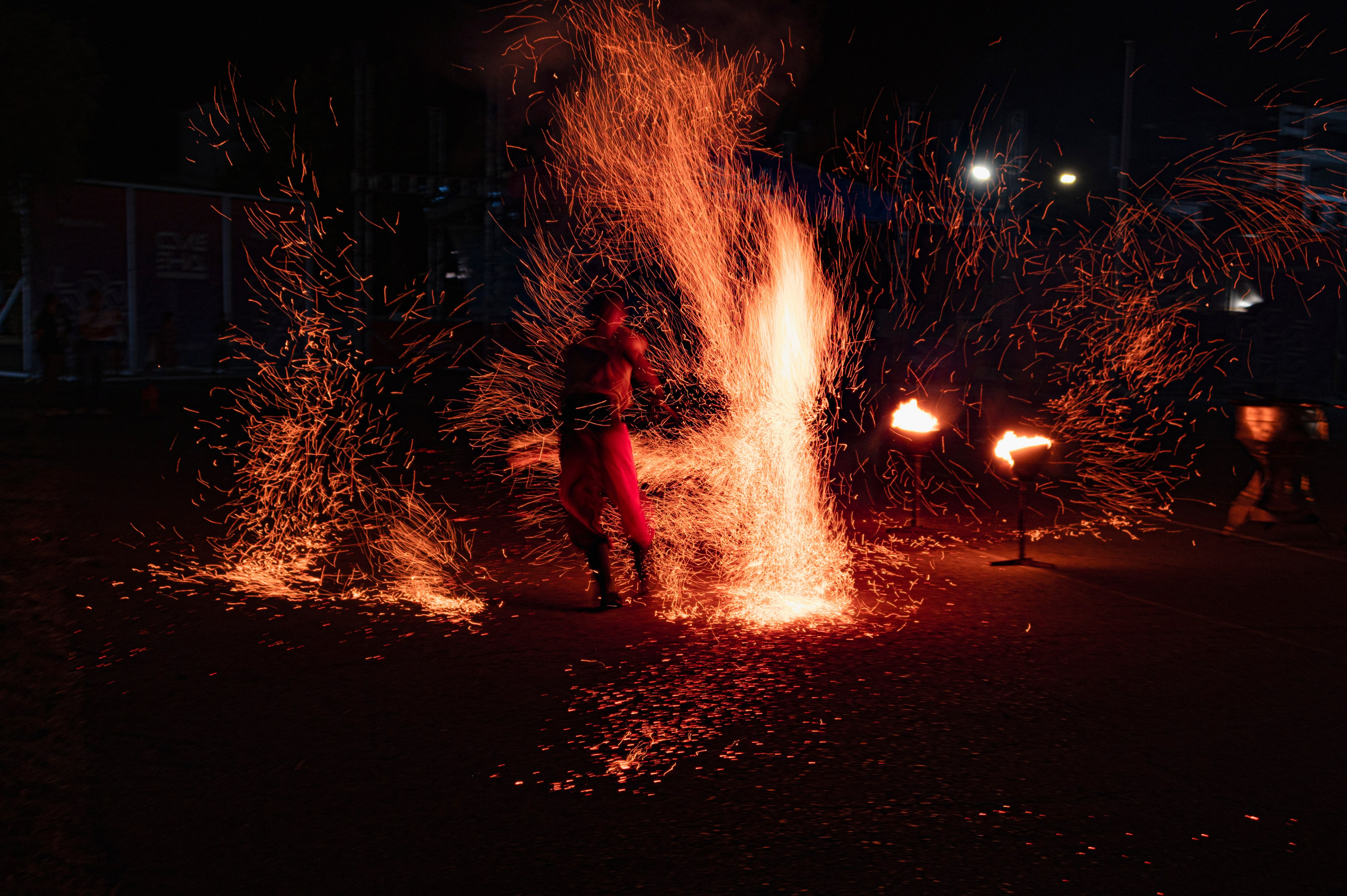 Файершоу. Фотограф Роман Адлер