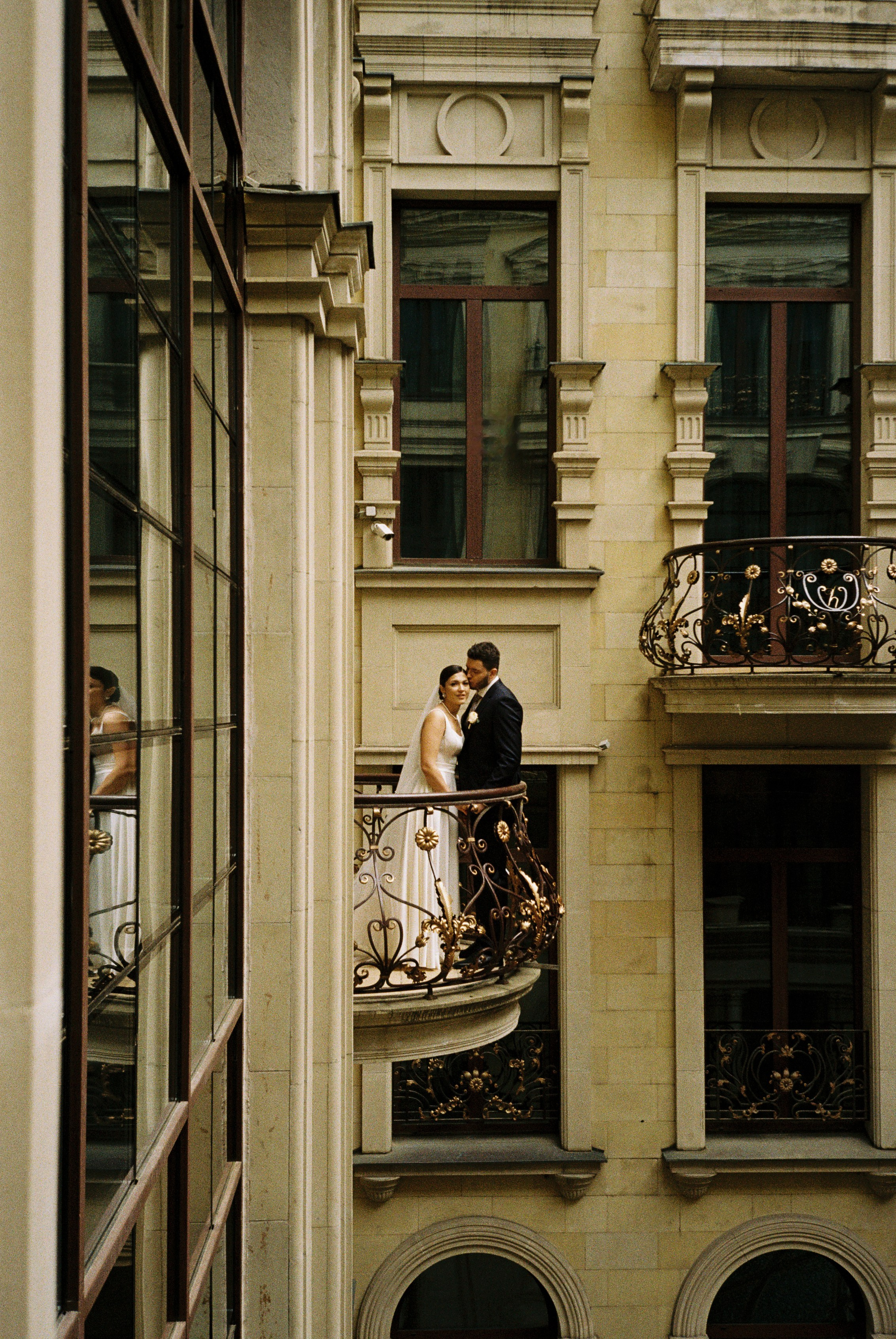 Cafe Michel. Сентиментальная свадебная фотография