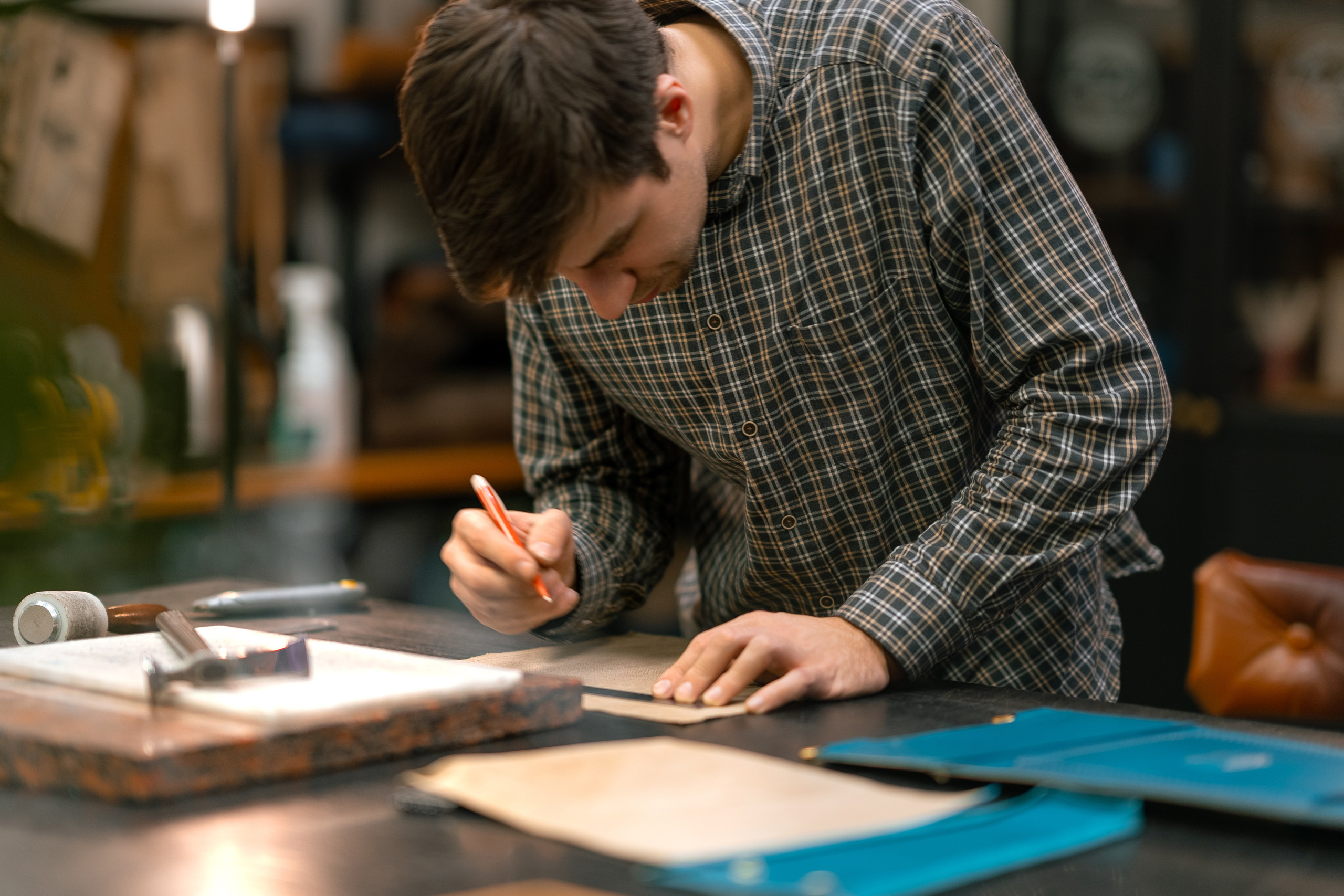 Контентная съемка для кожевенной мастерской. Юля Дэй • Фотограф, Санкт-Петербург