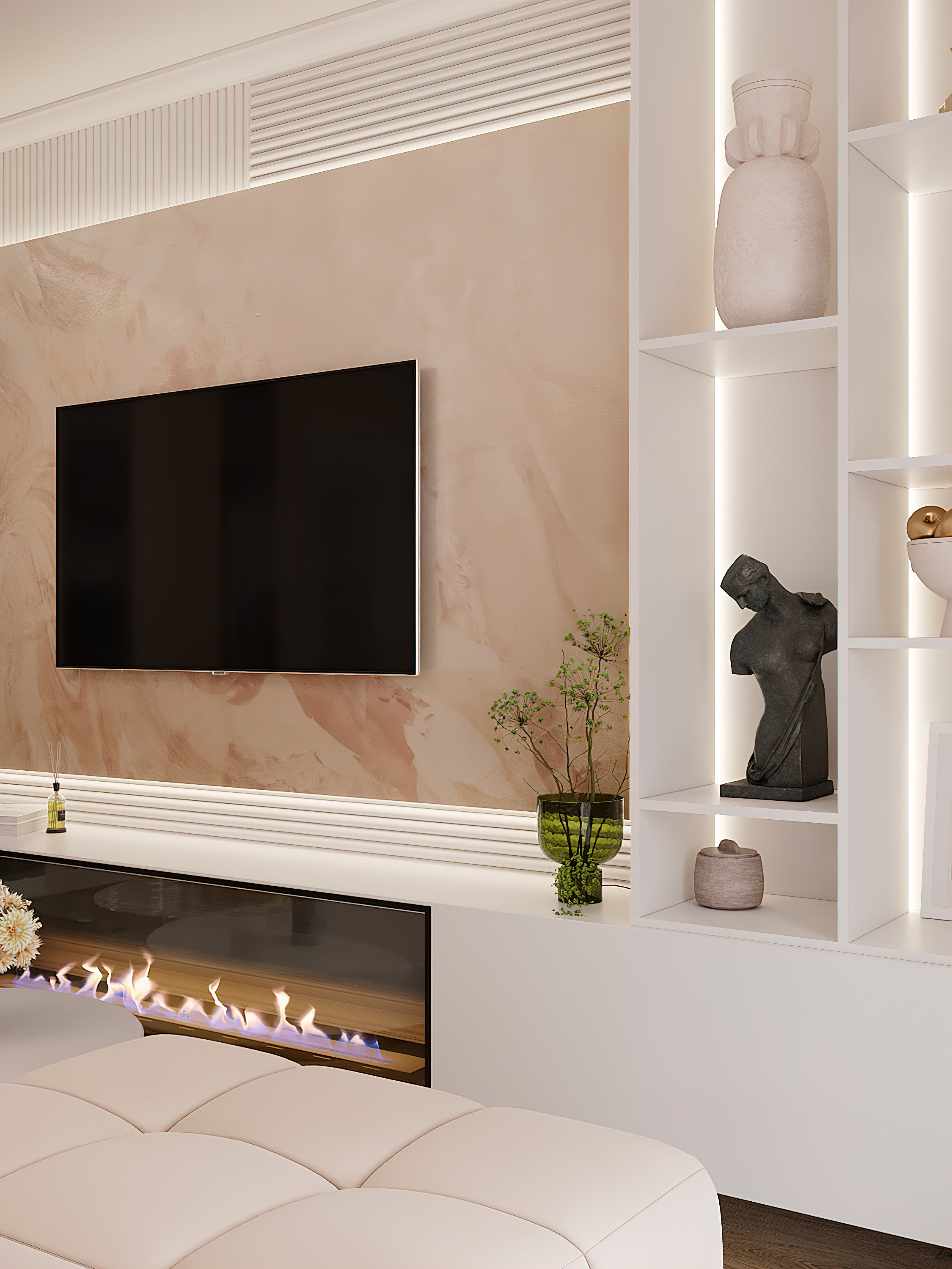 Уютная квартира в классическом стиле. Батракова Наталья дизайнер интерьеров Санкт-Петербург Москва Архангель