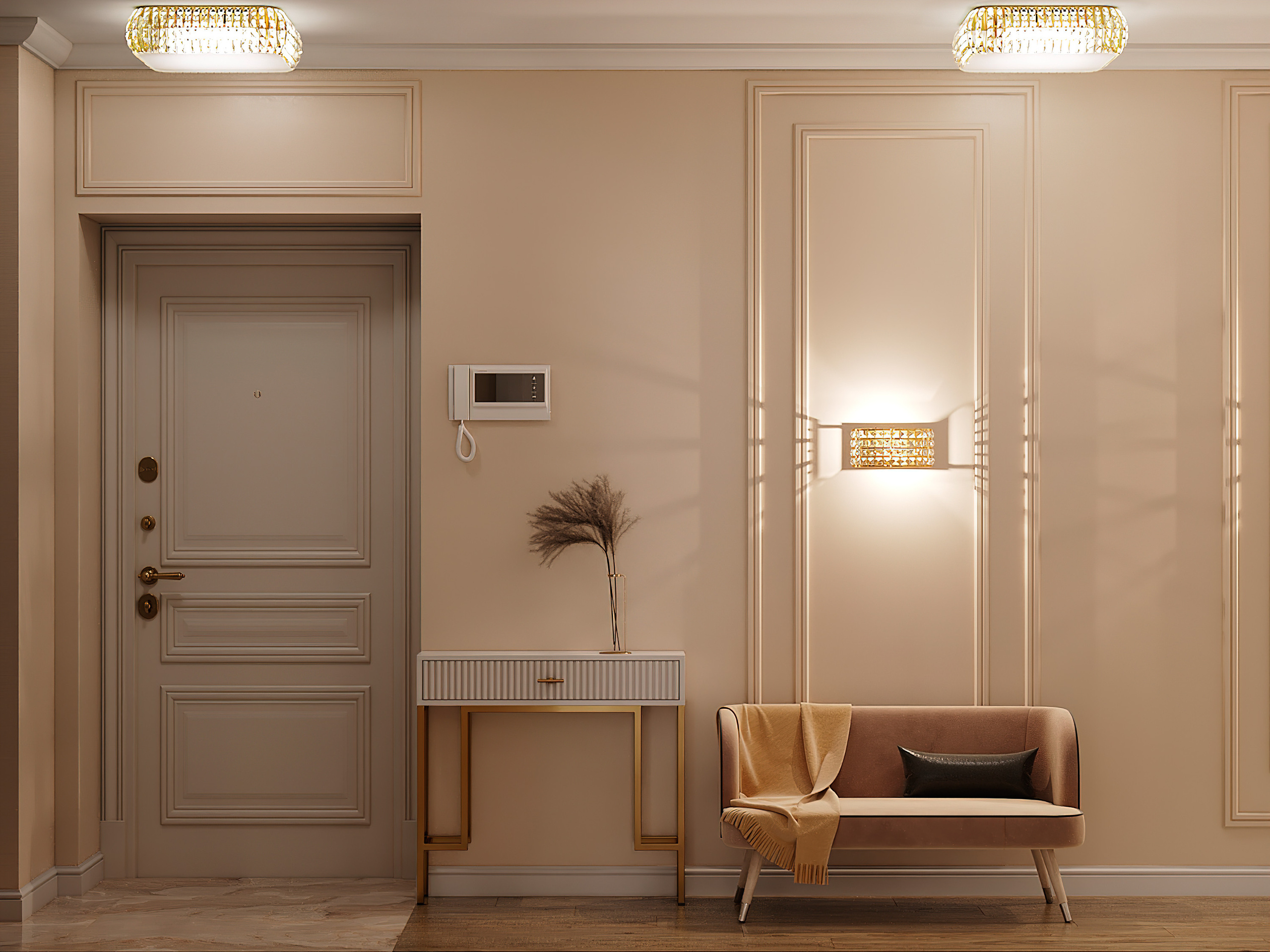 Уютная квартира в классическом стиле. Батракова Наталья дизайнер интерьеров Санкт-Петербург Москва Архангель