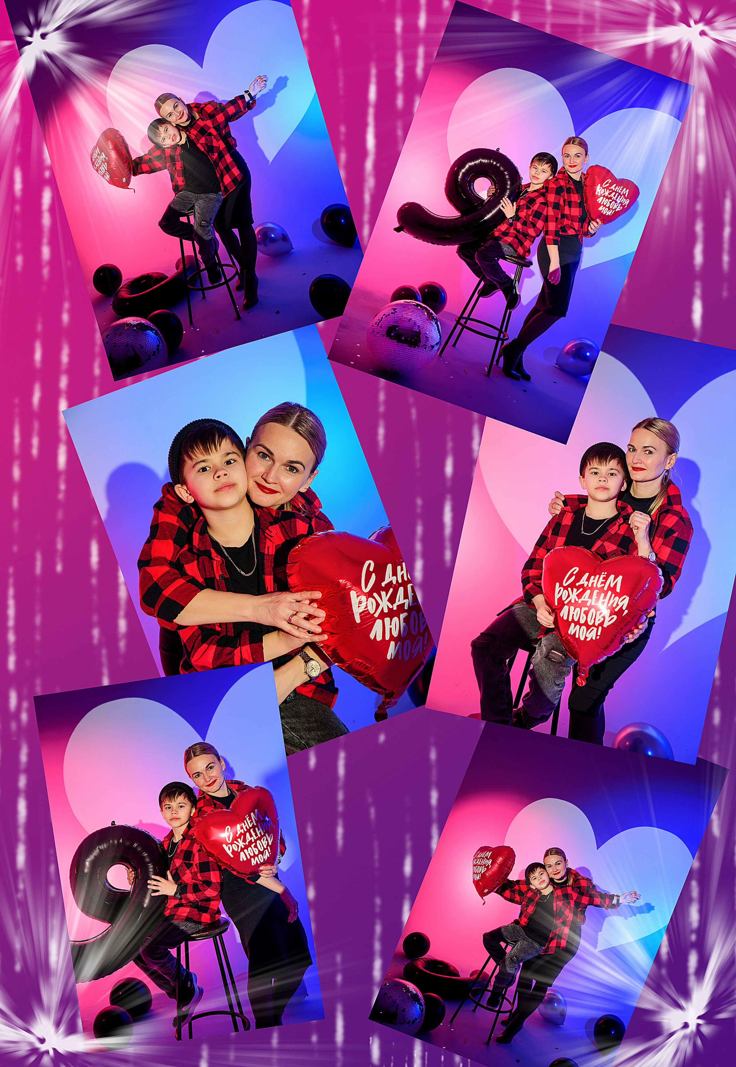 Детская фотосессия в студии на День Рождения. Фотограф в Москве Lidiya_Li_Photo