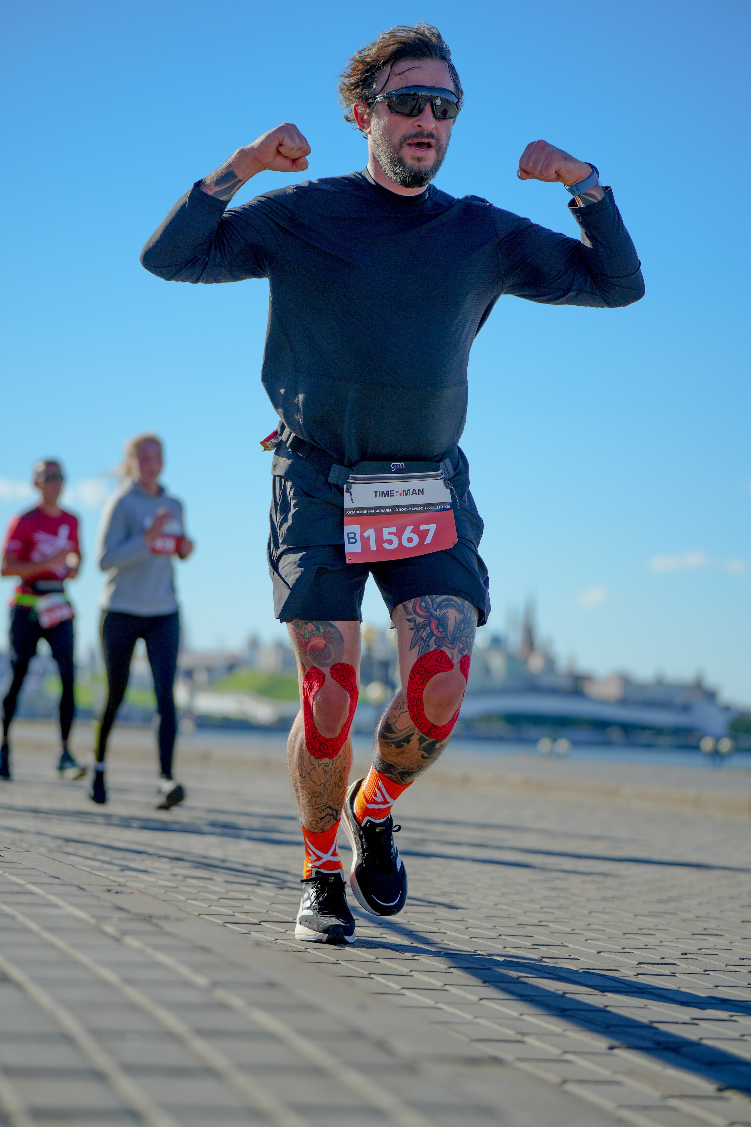 Спортивный репортаж Казанский полумарафон. Фотоким