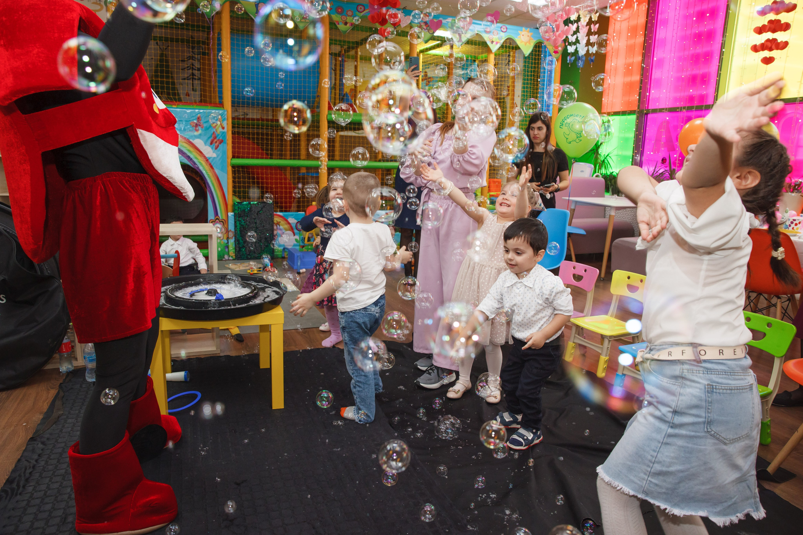 Детский День Рождения, Мише 3 годика, «Мультяшка». Свадебный и репортажный фотограф (Москва, Королев и другие)