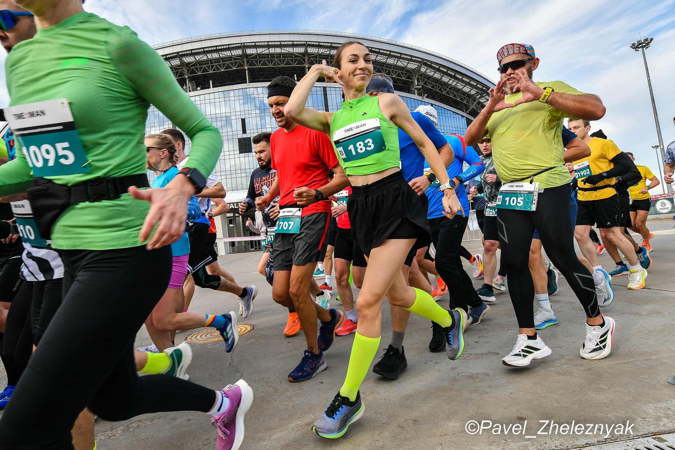 Спортивные мероприятия. #БегающийФотограф Павел Железняк