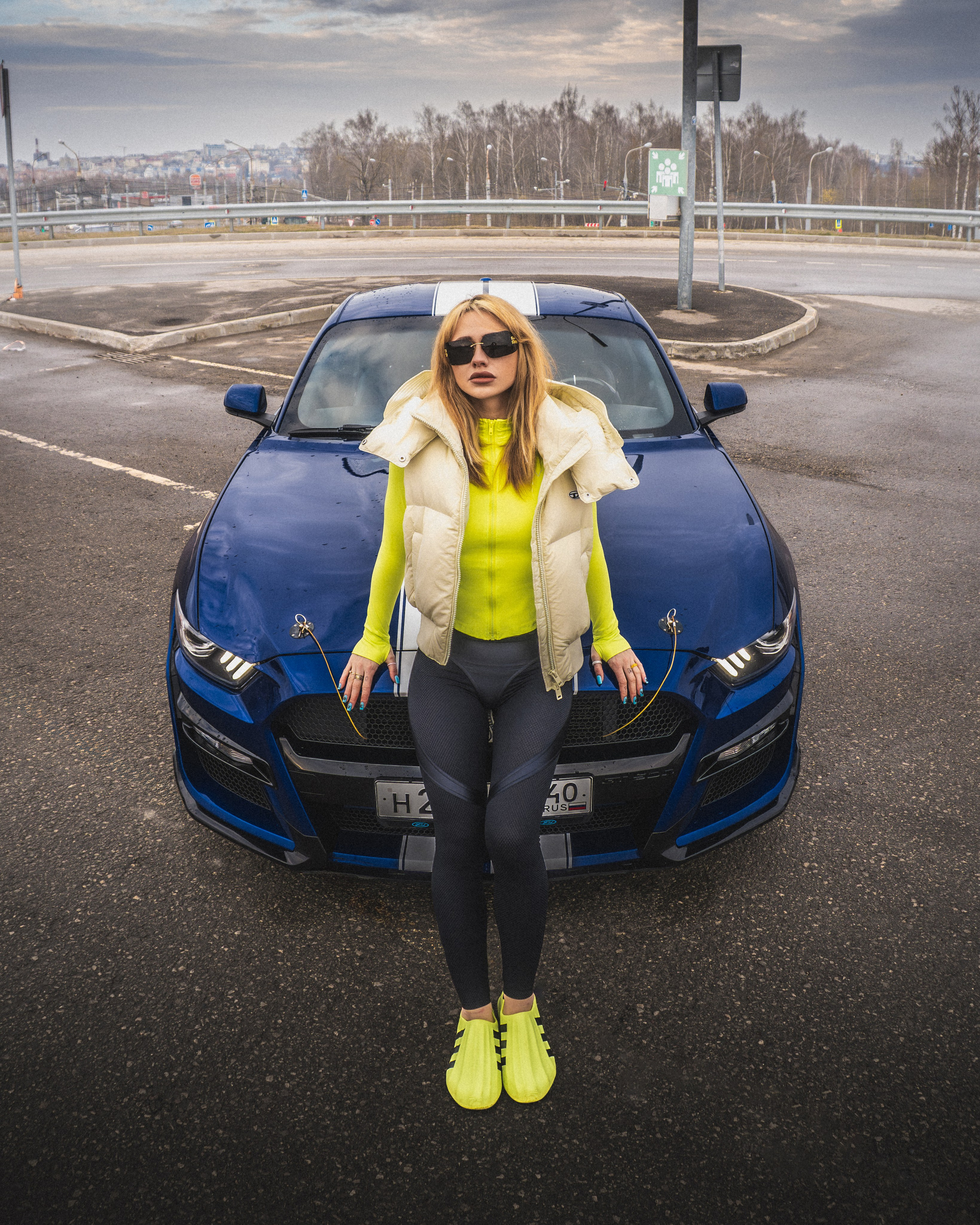 SHELBY GT500. Автомобильный фотограф в Москве