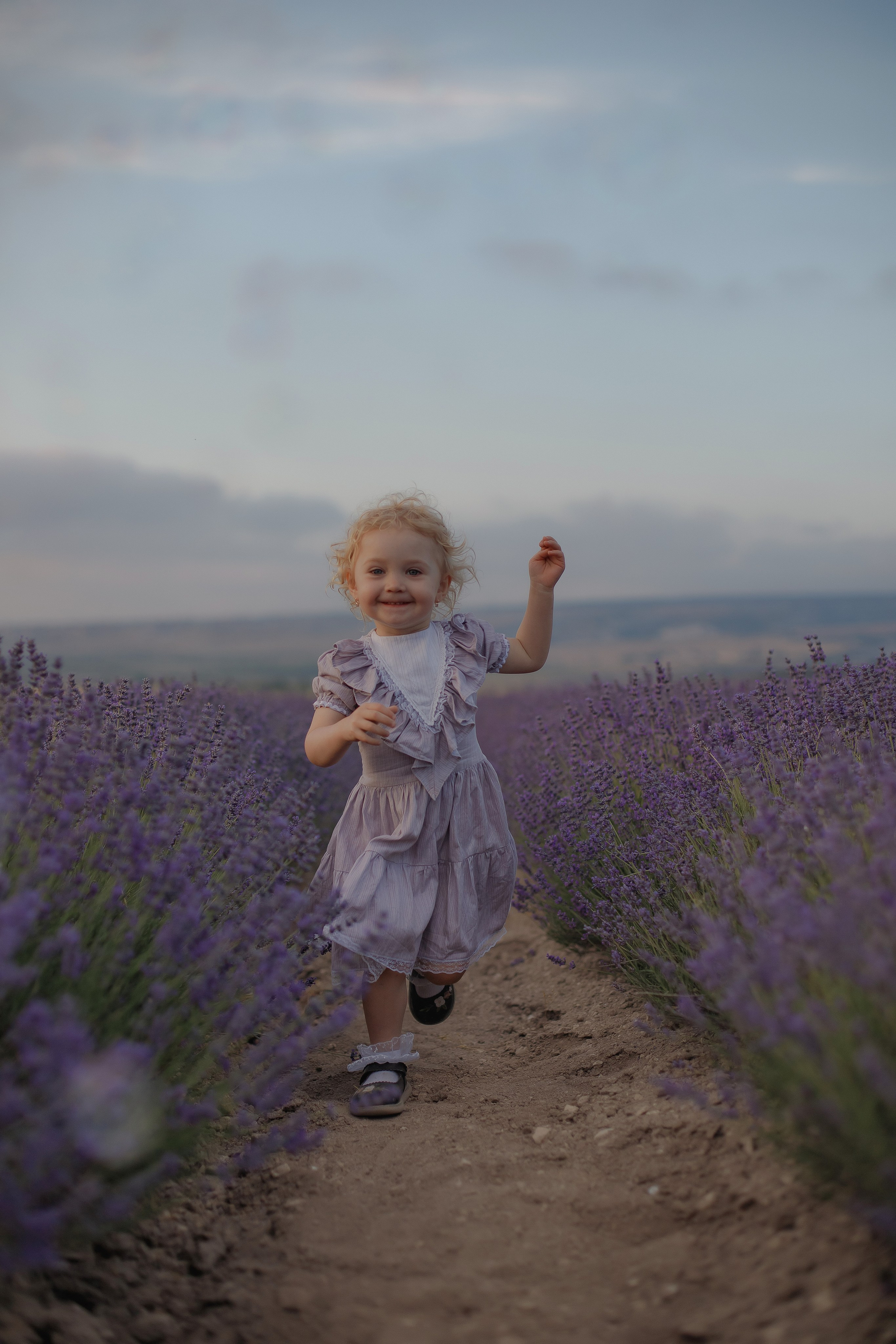 Прогулка на лавандовом поле. Семейный и детский фотограф в Крыму Екатерина Швец