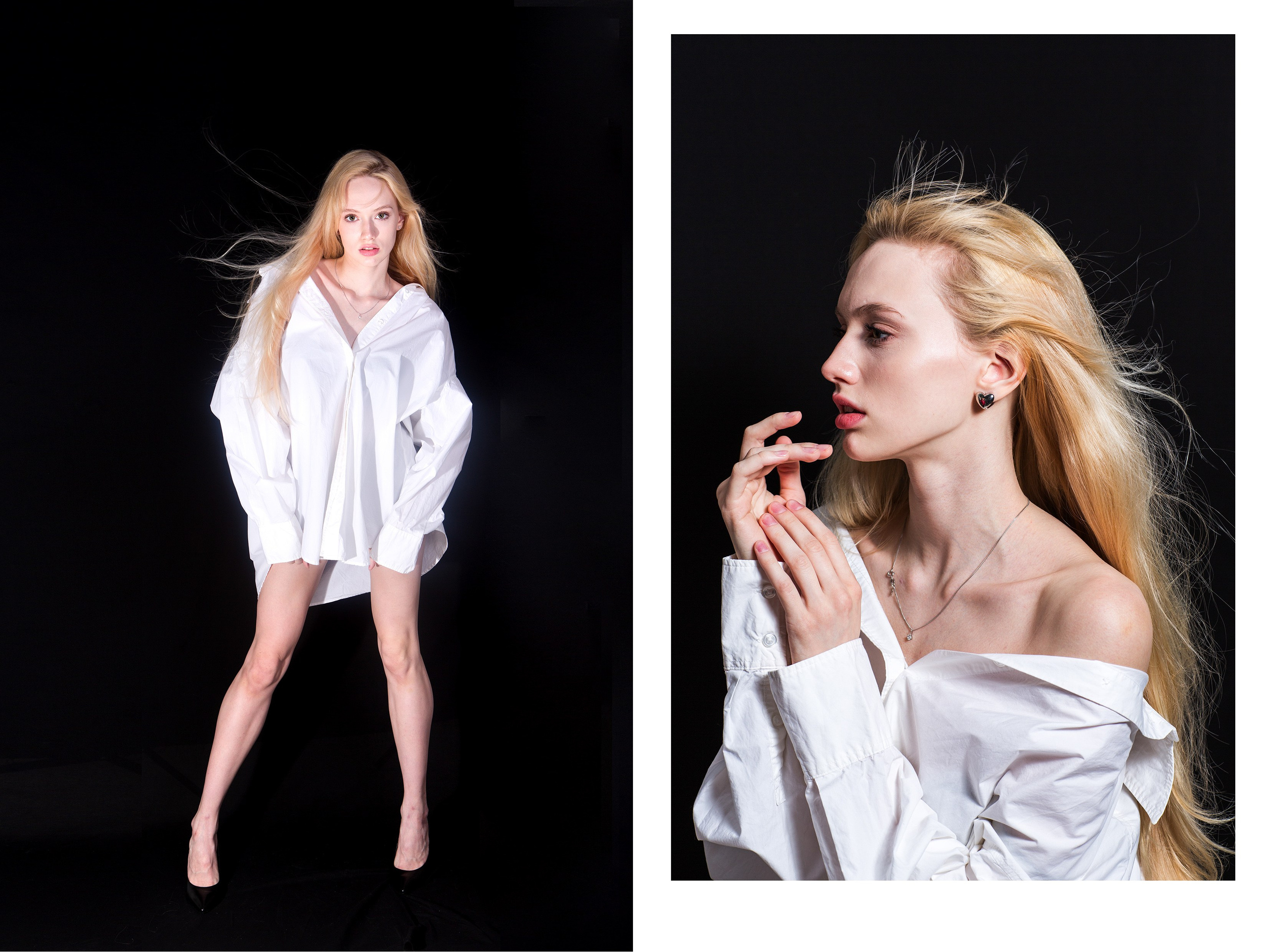 Мариса. Модельное портфолио в студии в Москве. Ирина Загоскина — портретные фотосессии в Москве